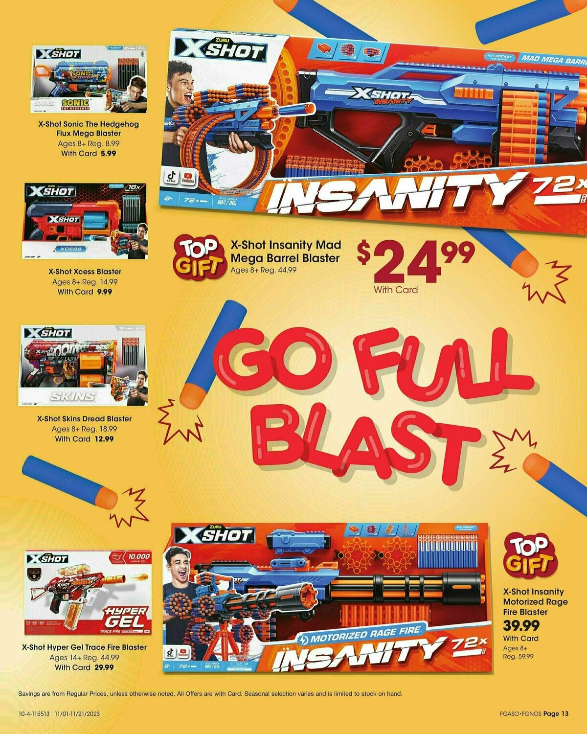Fred Meyer Toy Book Weekly Ad from November 1