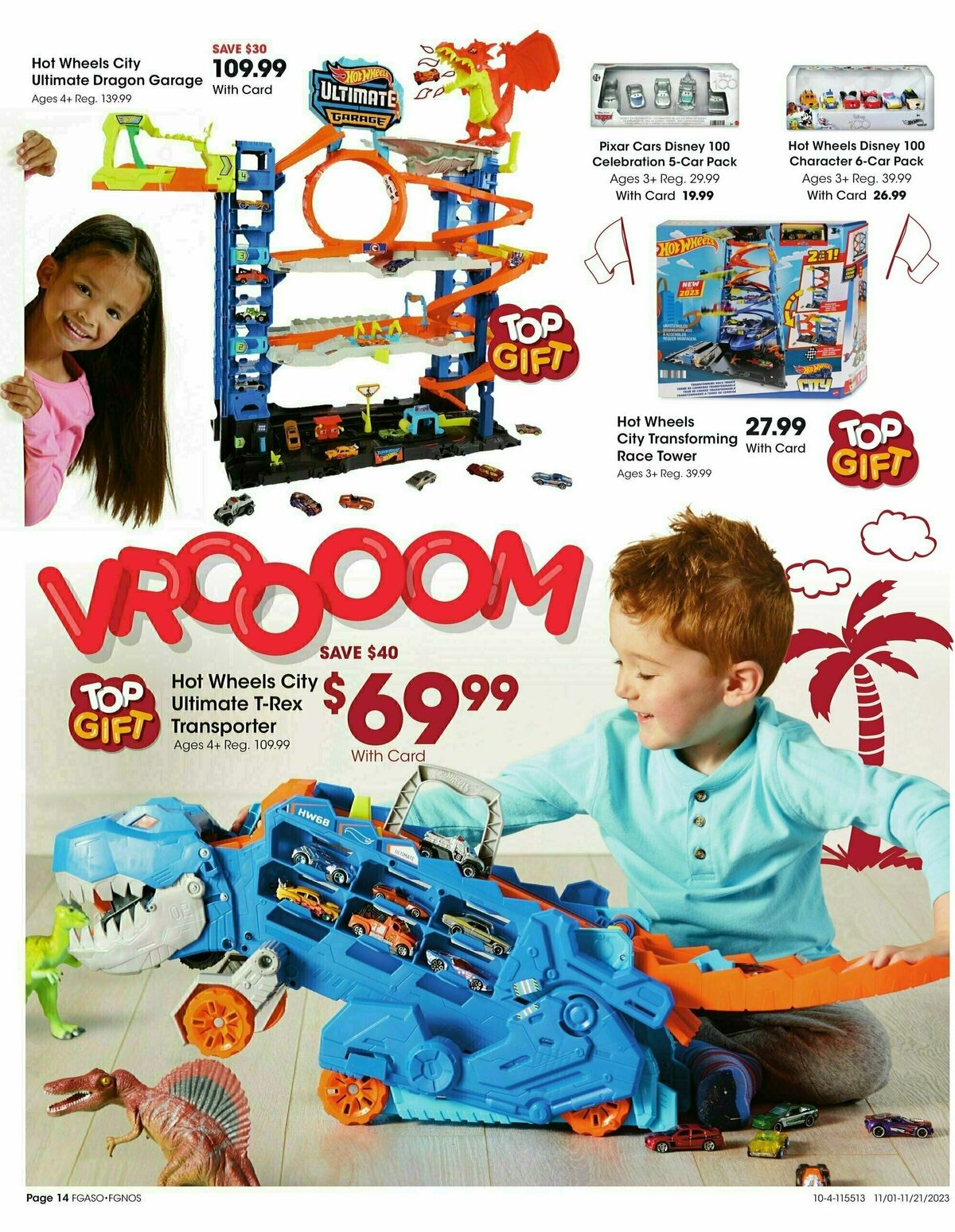 Fred Meyer Toy Book Weekly Ad from November 1