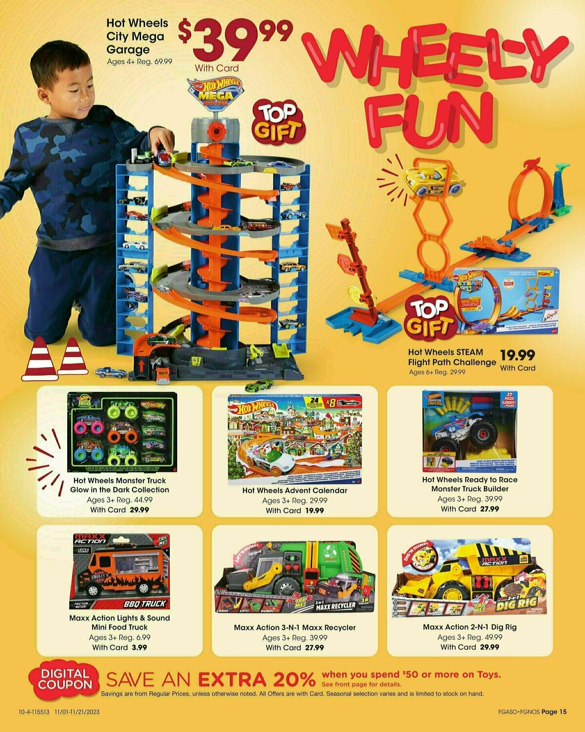 Fred Meyer Toy Book Weekly Ad from November 1