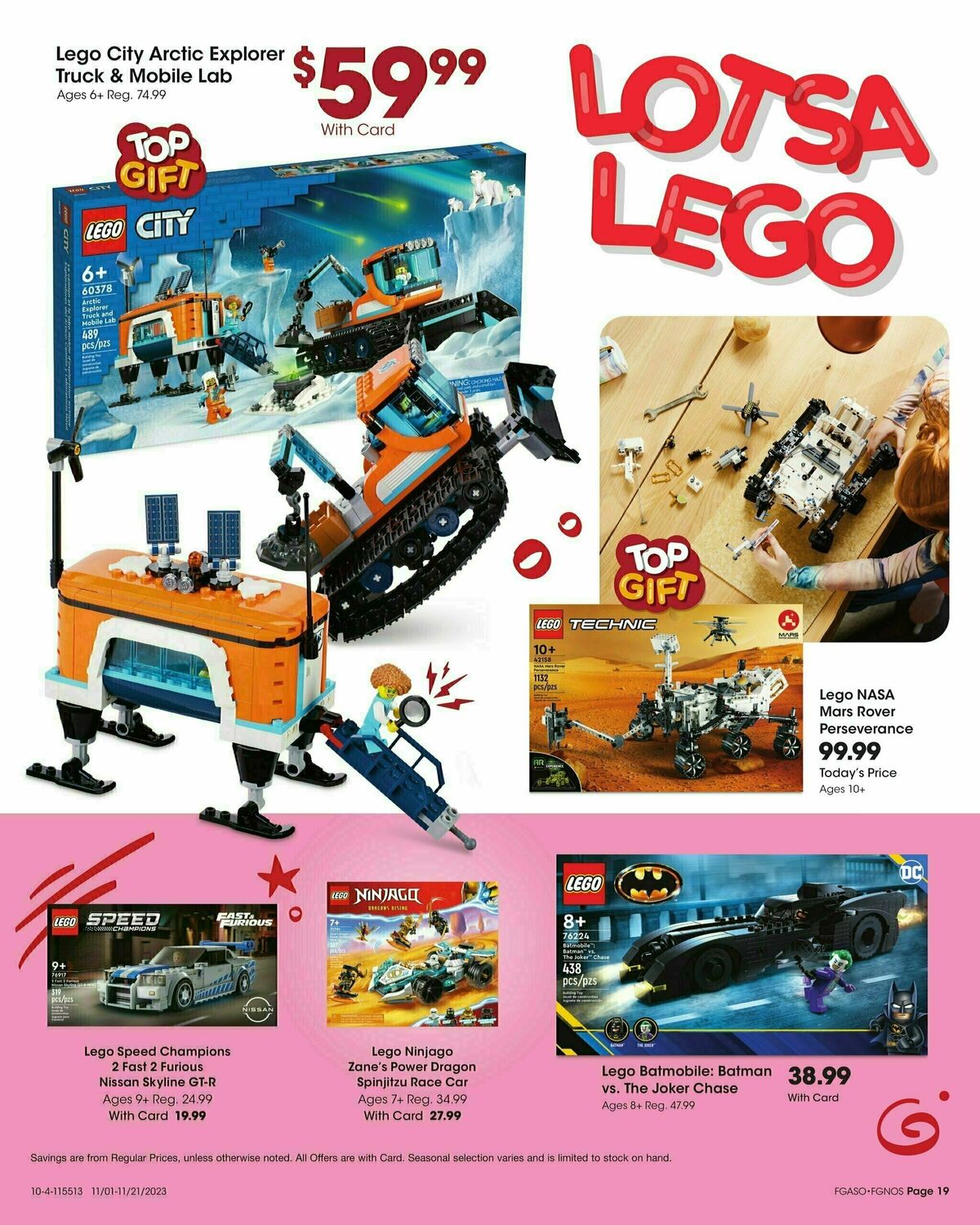 Fred Meyer Toy Book Weekly Ad from November 1