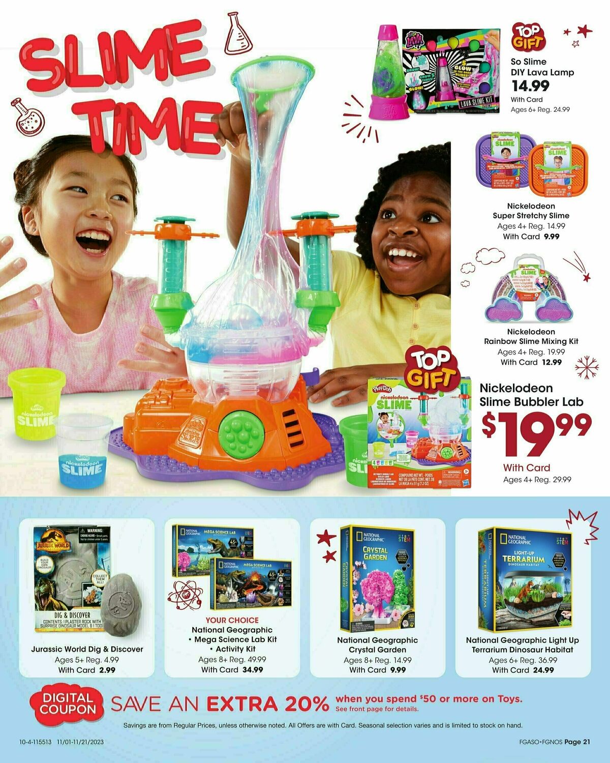 Fred Meyer Toy Book Weekly Ad from November 1