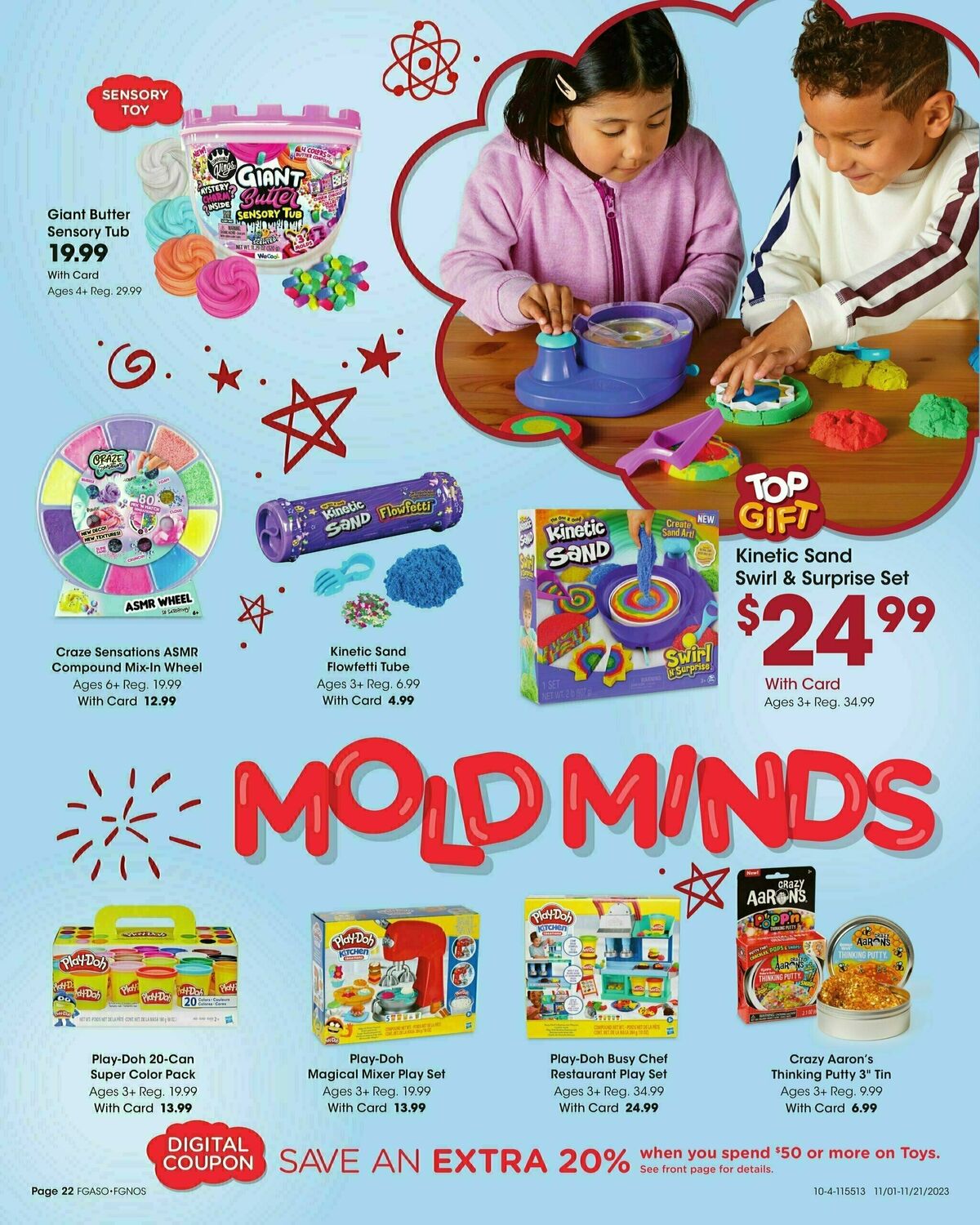 Fred Meyer Toy Book Weekly Ad from November 1