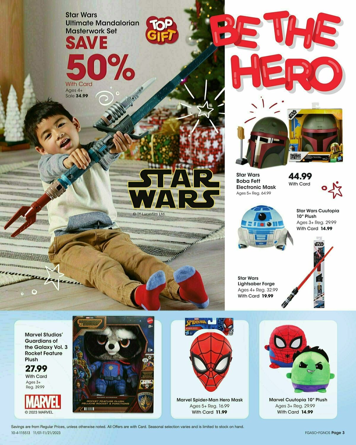 Fred Meyer Toy Book Weekly Ad from November 1