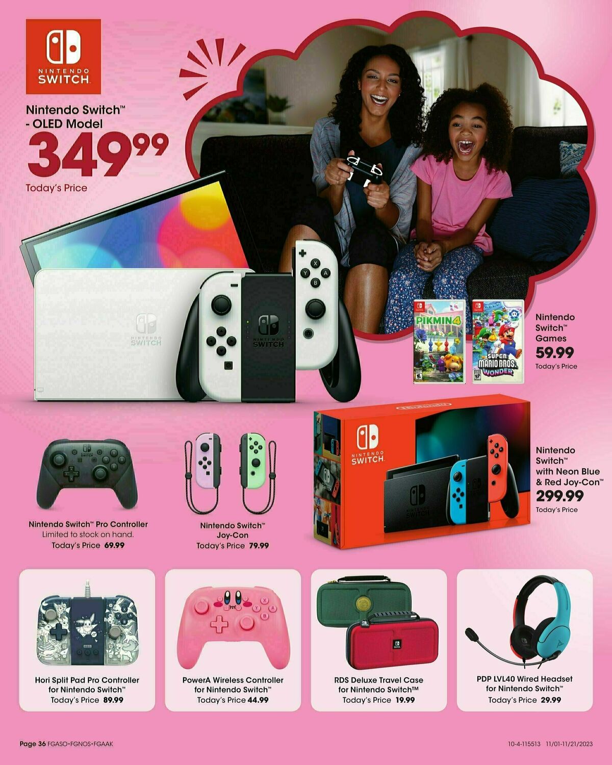 Fred Meyer Toy Book Weekly Ad from November 1