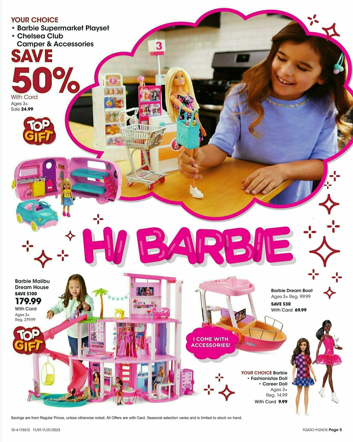 Fred Meyer Toy Book Weekly Ad from November 1