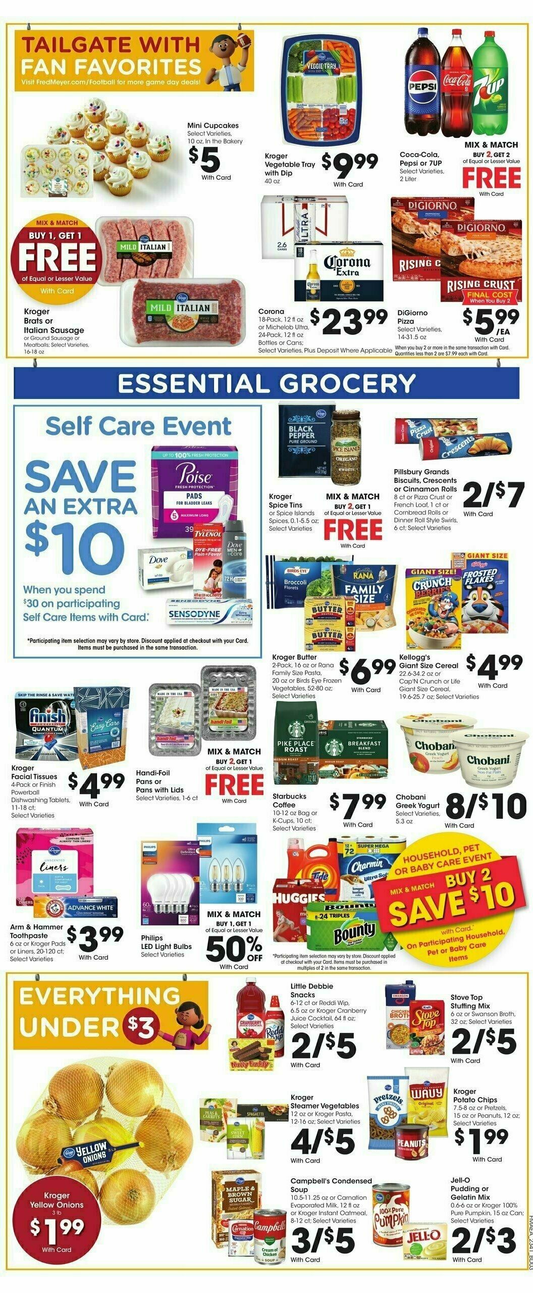 Fred Meyer Weekly Ad from November 8