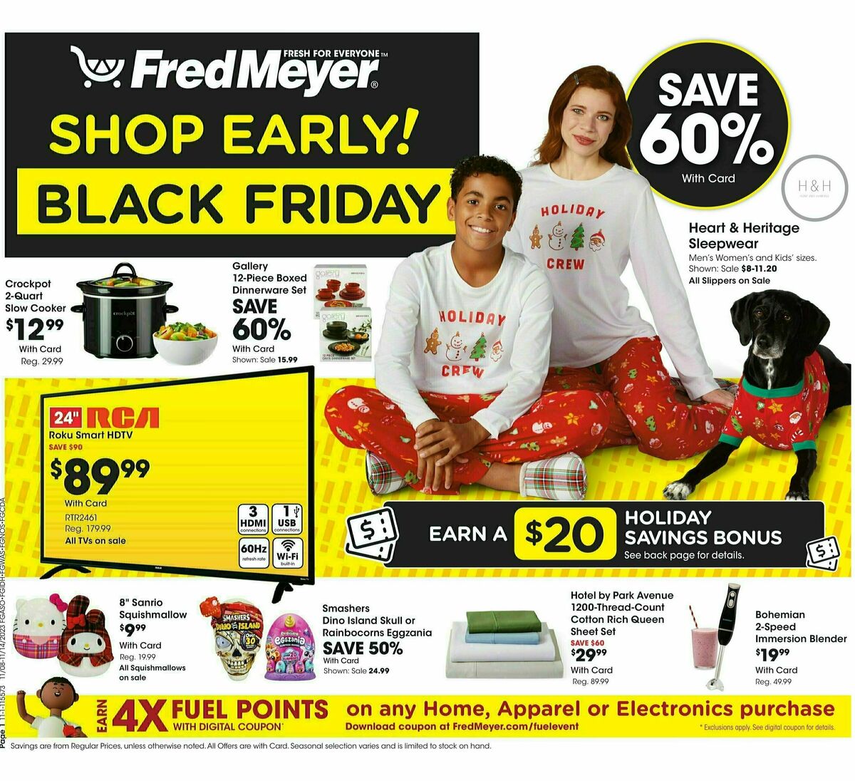 Fred Meyer Weekly Circular Weekly Ad from November 8