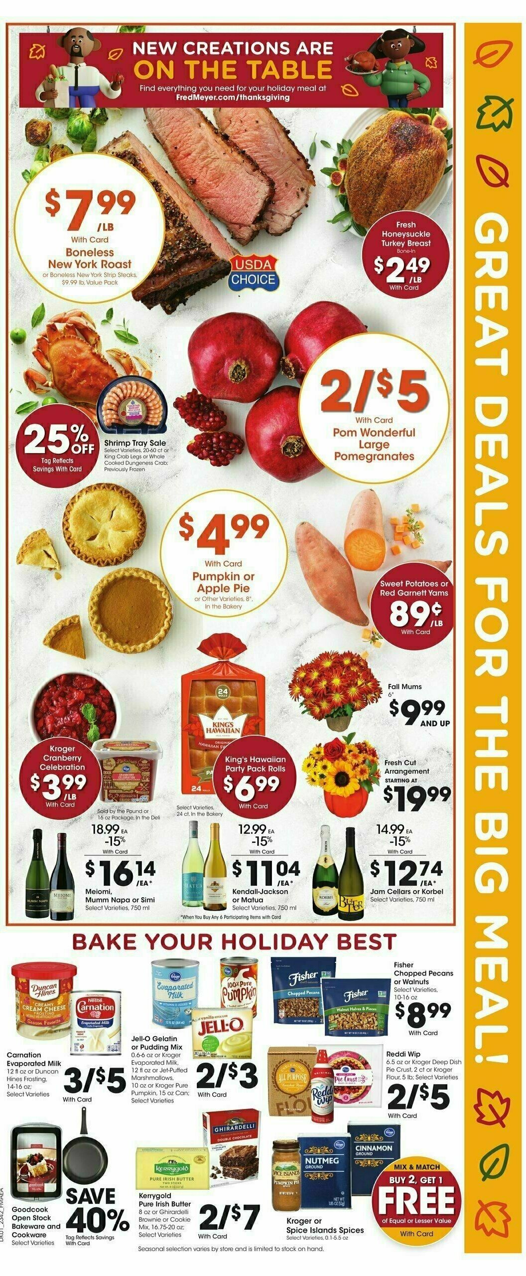 Fred Meyer Weekly Ad from November 15