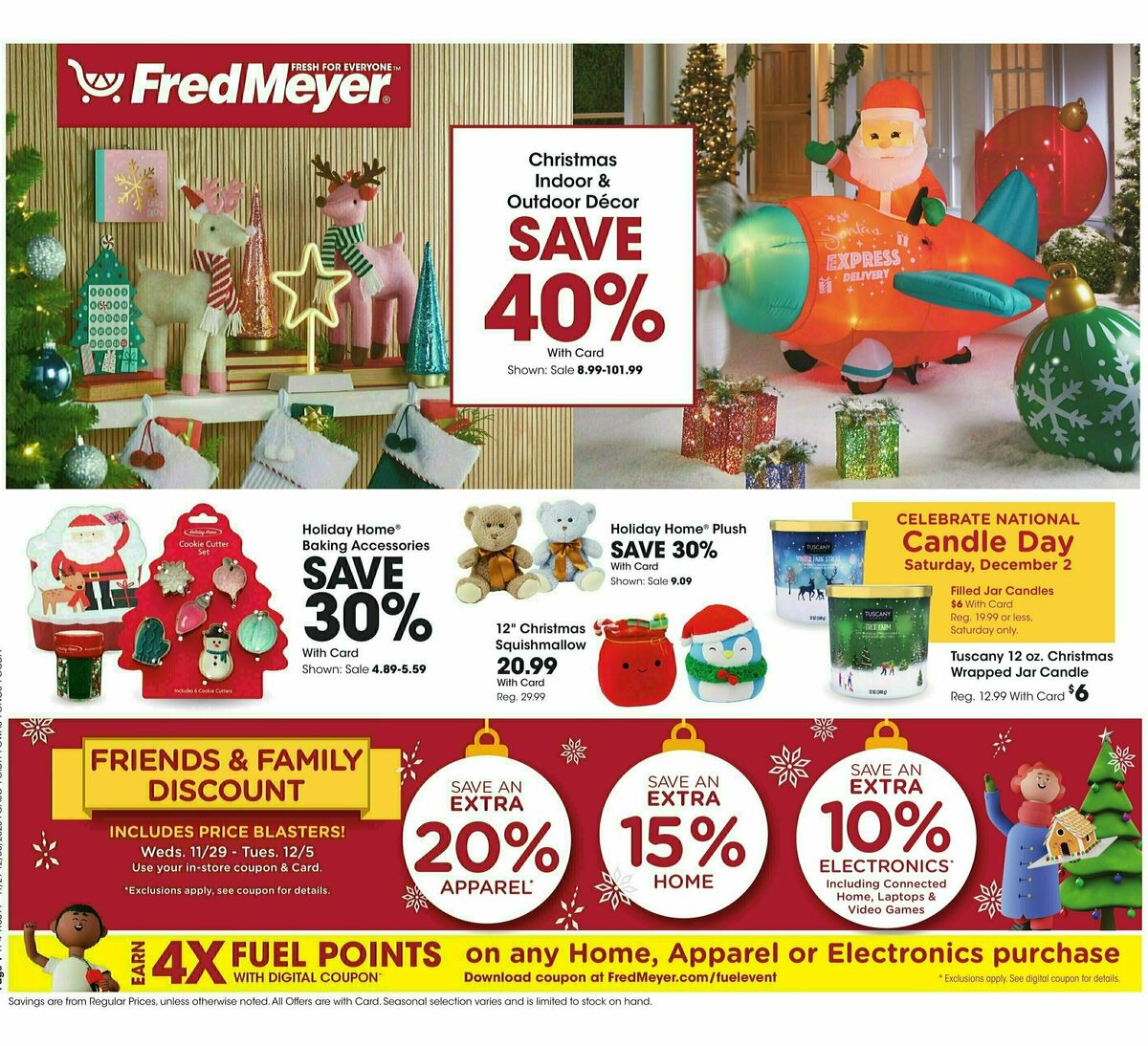 Fred Meyer General Merchandise Weekly Ad from November 29