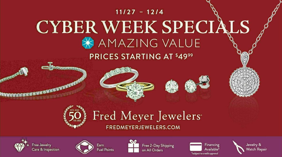 Fred Meyer General Merchandise Weekly Ad from November 29