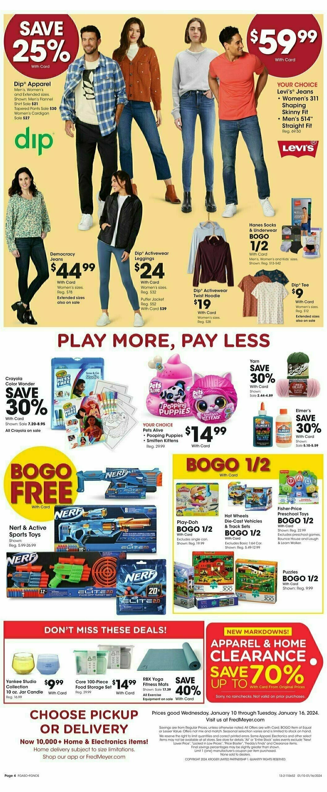 Fred Meyer Weekly Circular Weekly Ad from January 10