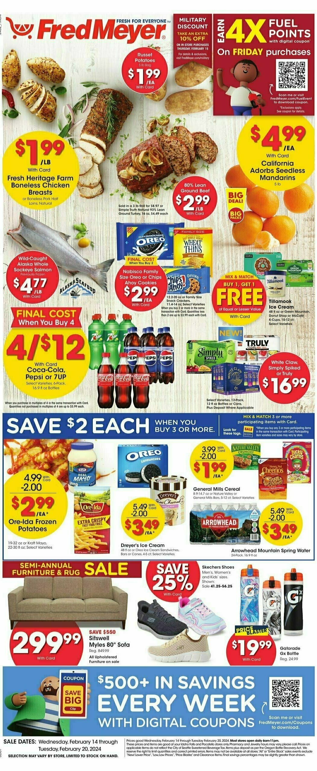 Fred Meyer Weekly Circular Weekly Ad from February 14