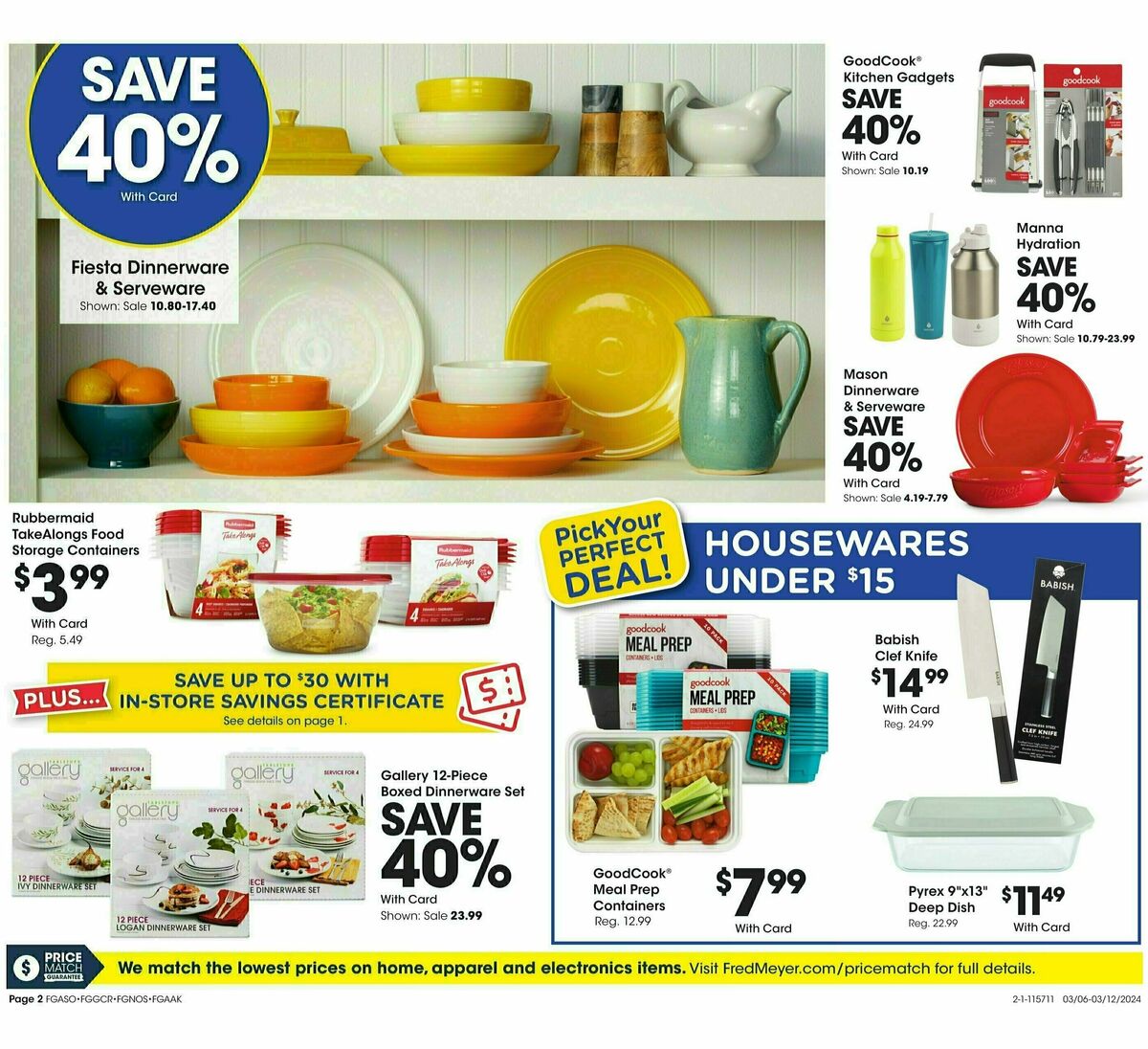 Fred Meyer Electronic Weekly Ad from March 6
