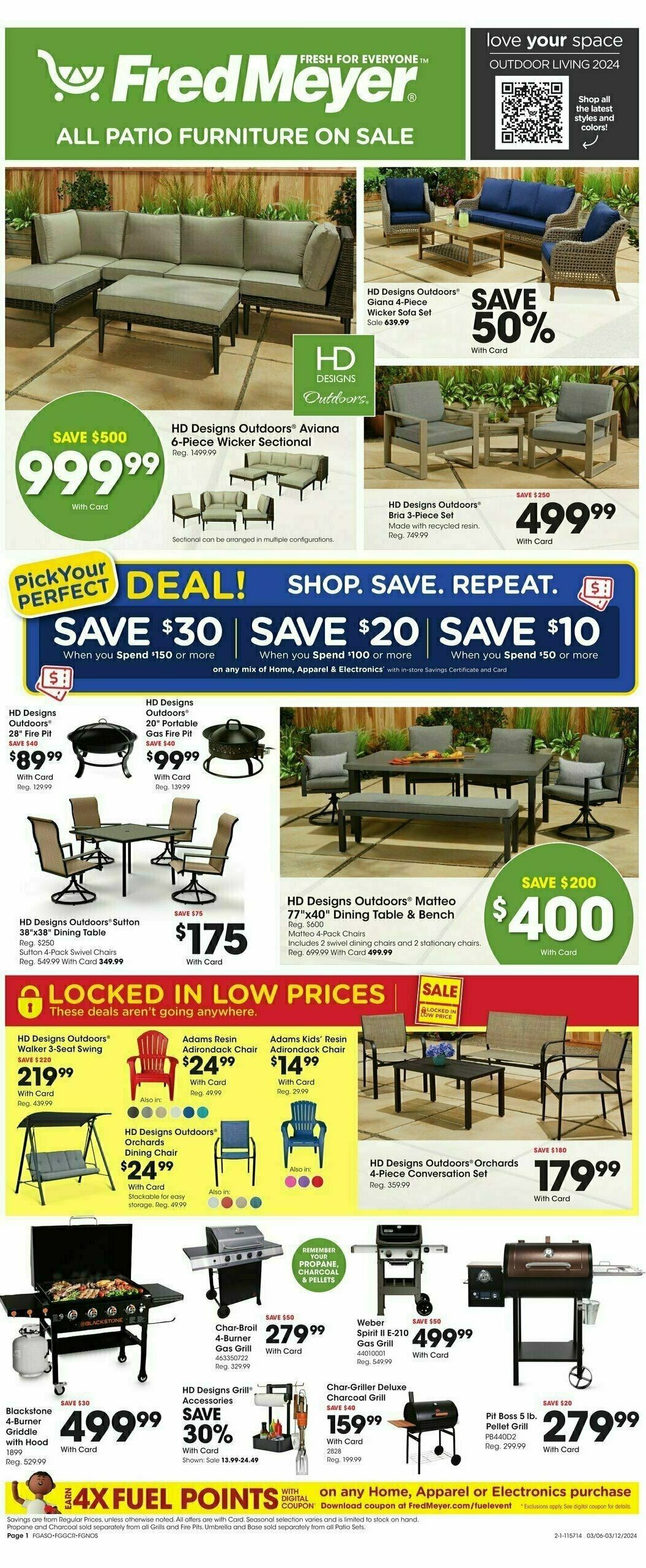 Fred Meyer Garden Center Weekly Ad from March 6