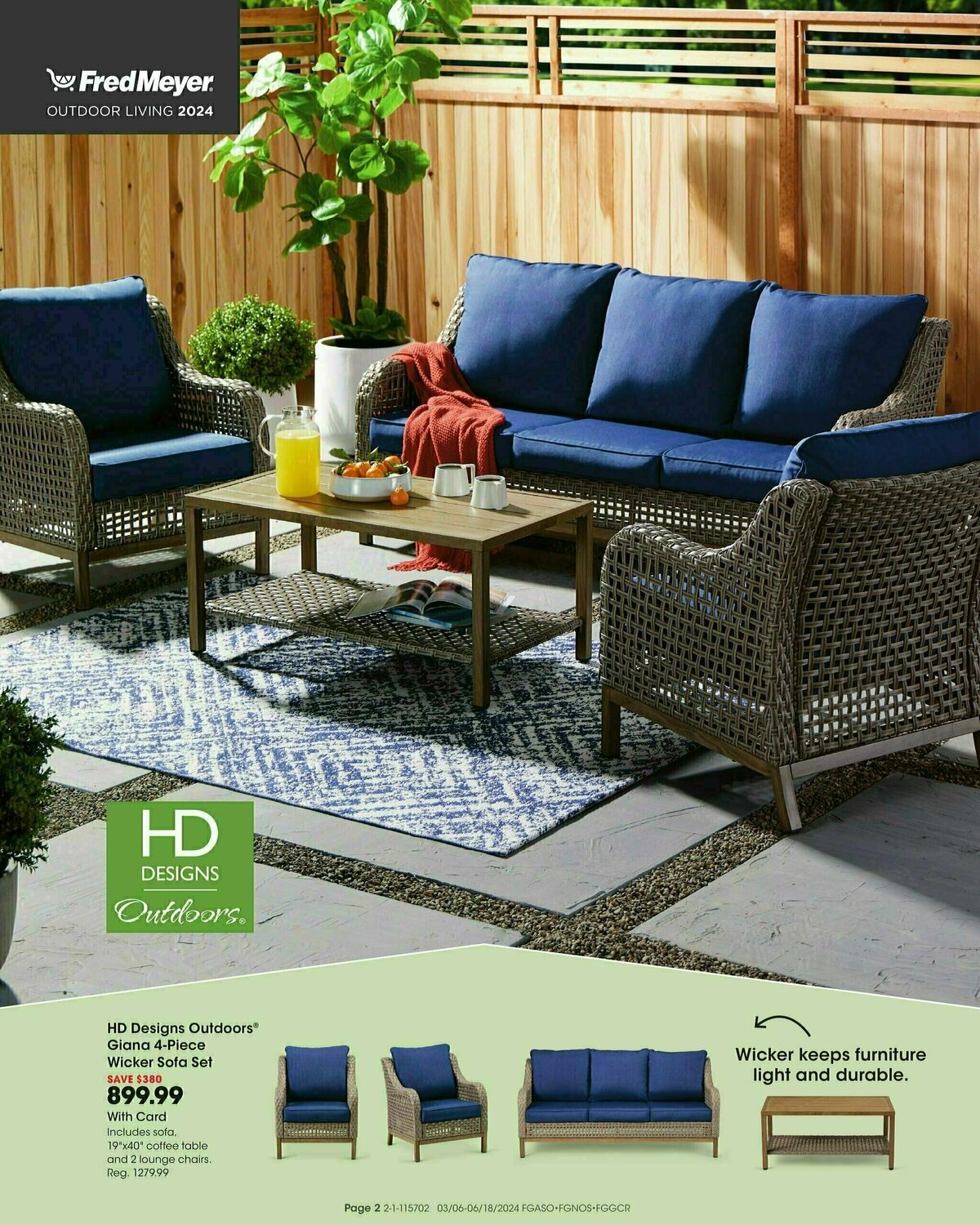 Fred Meyer Outdoor Living Look book Weekly Ad from March 6