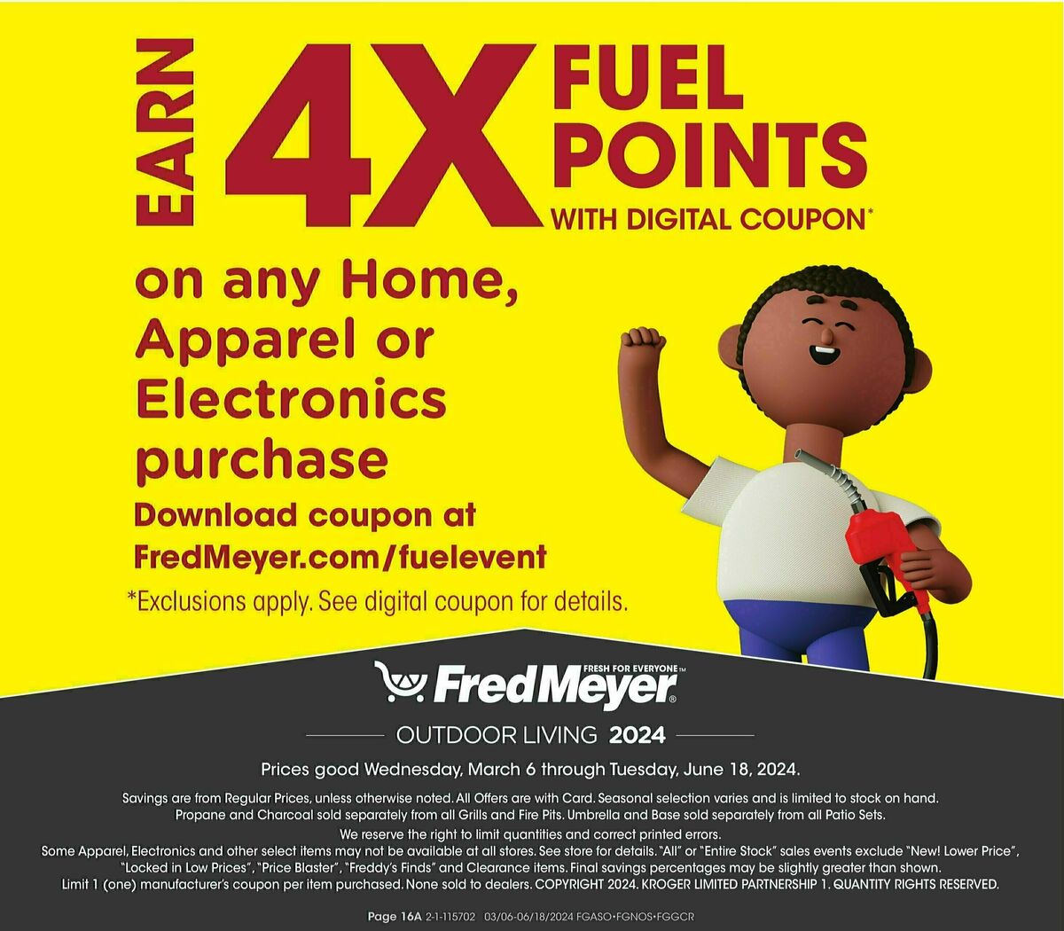 Fred Meyer Outdoor Living Look book Weekly Ad from March 6