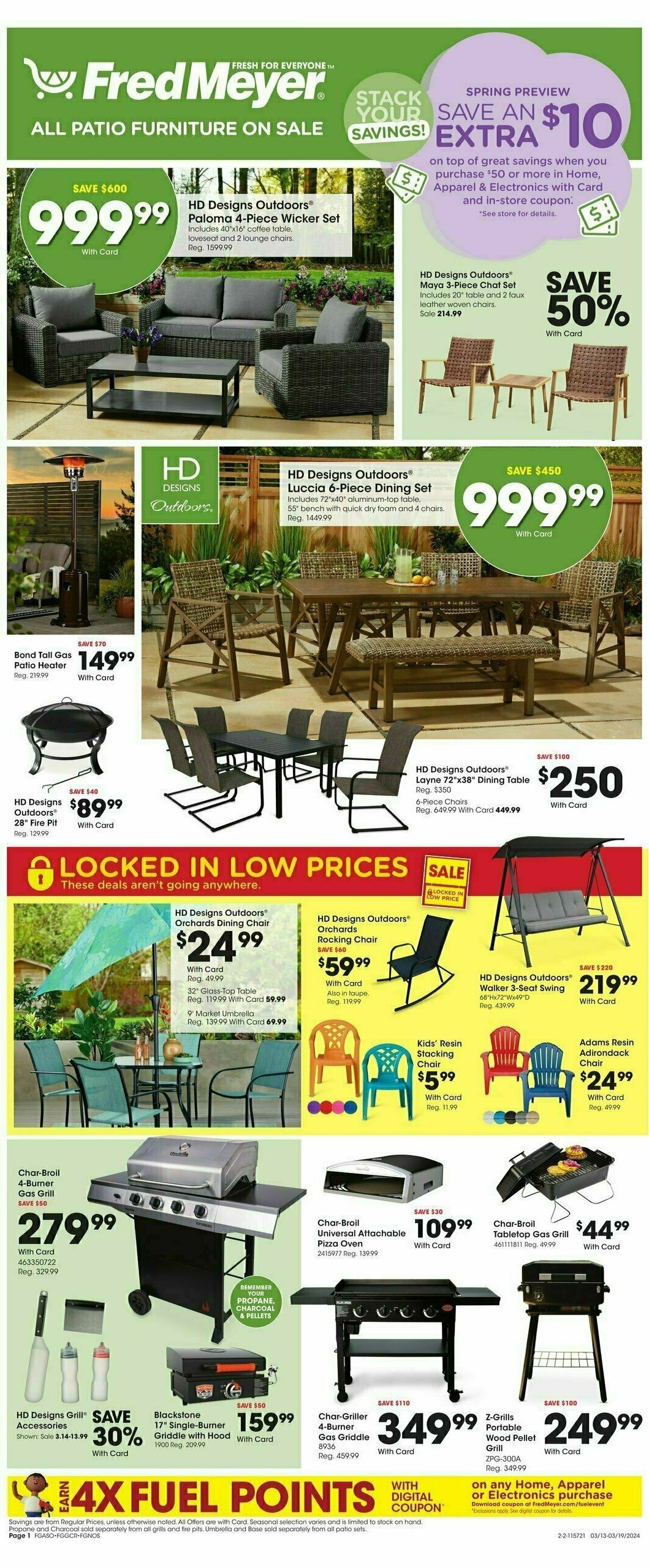 Fred Meyer Garden Center Weekly Ad from March 13
