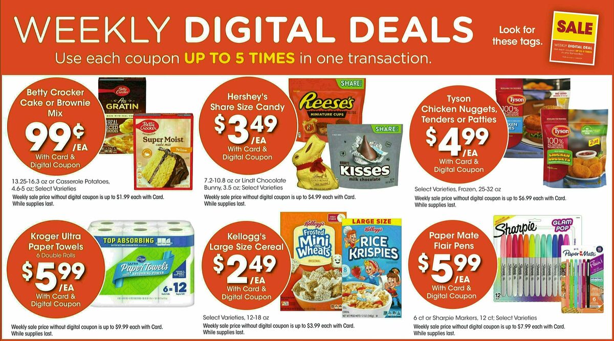 Fred Meyer Weekly Ad from March 20
