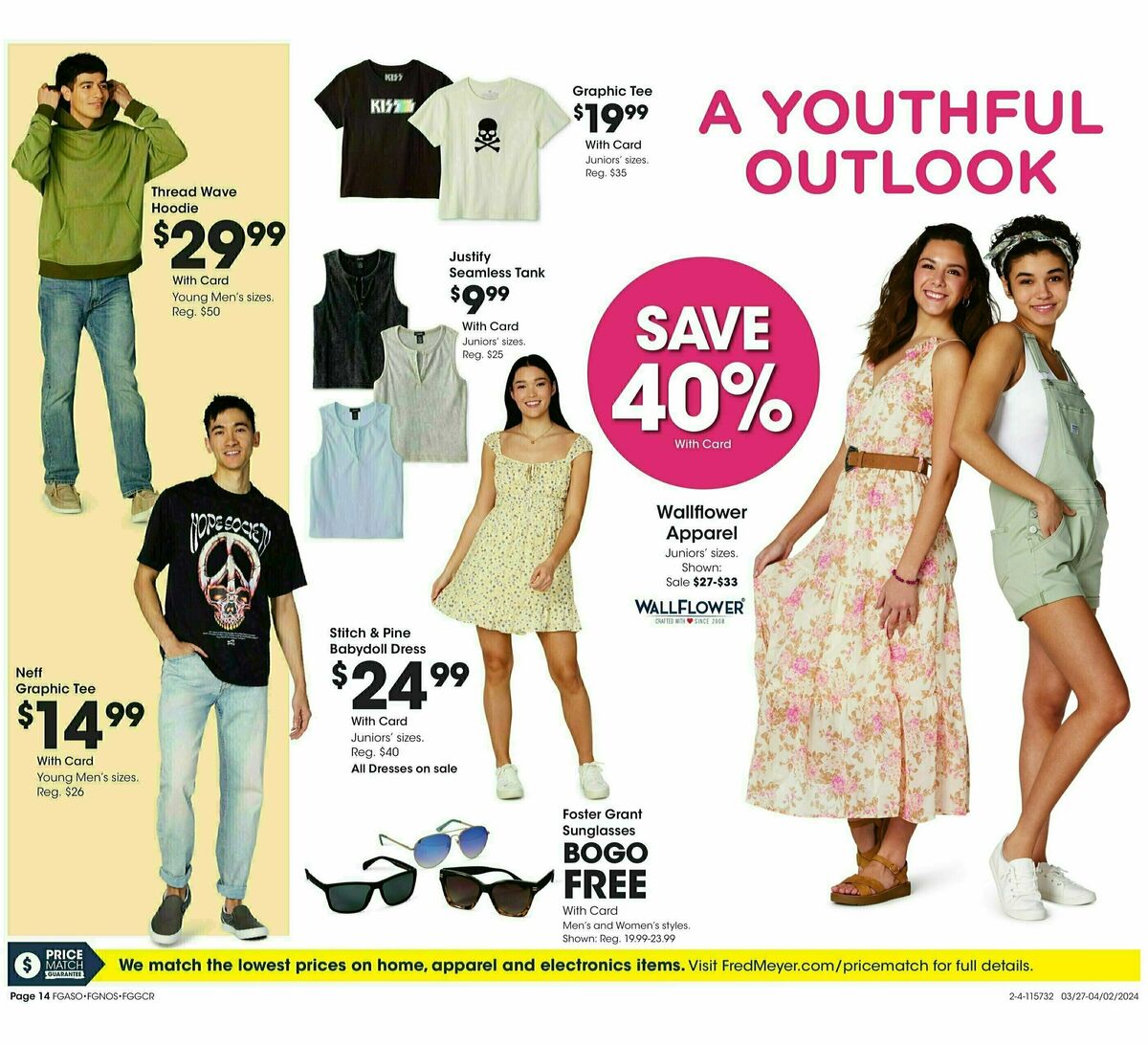 Fred Meyer General Merchandise Weekly Ad from March 27