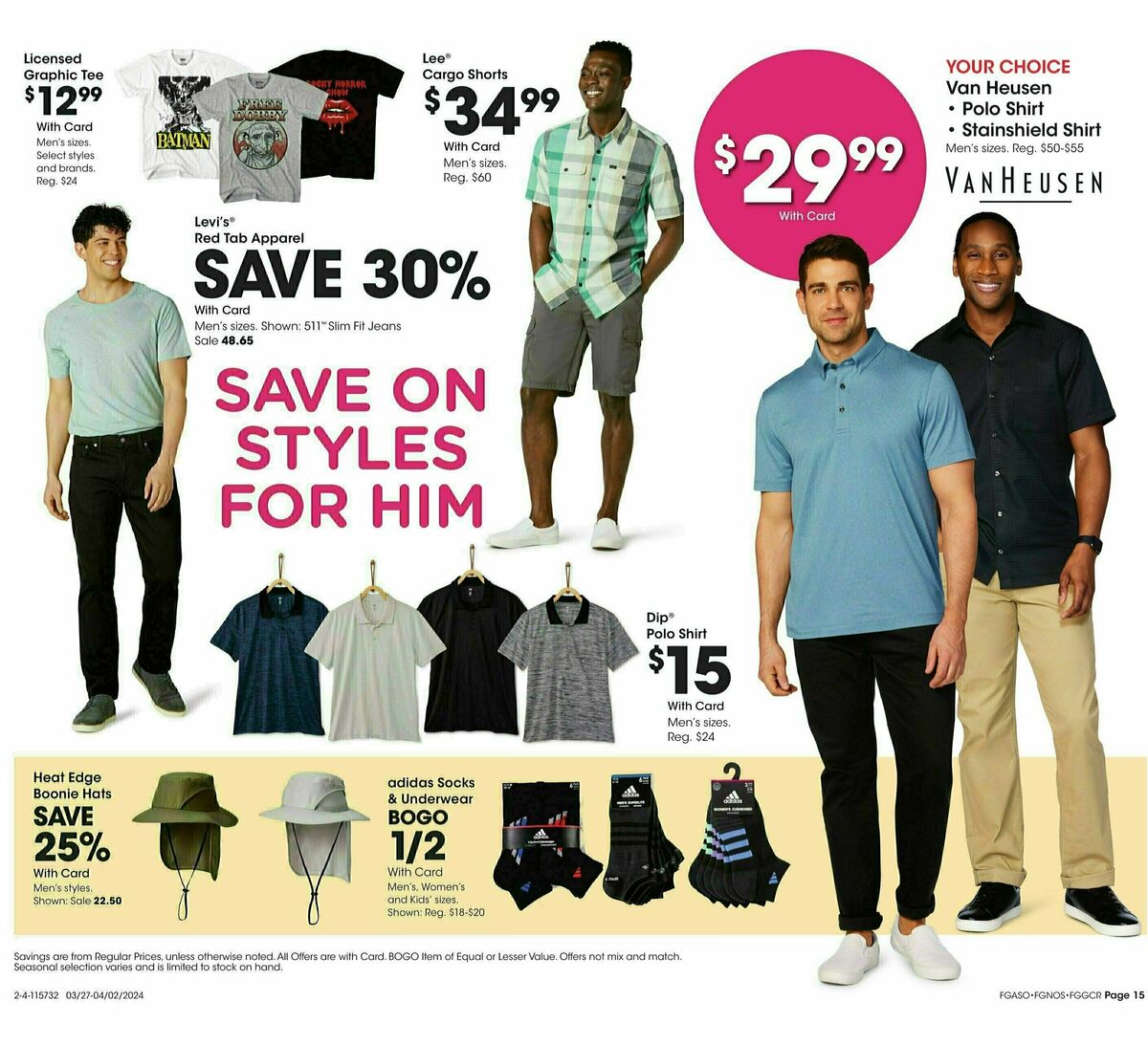 Fred Meyer General Merchandise Weekly Ad from March 27