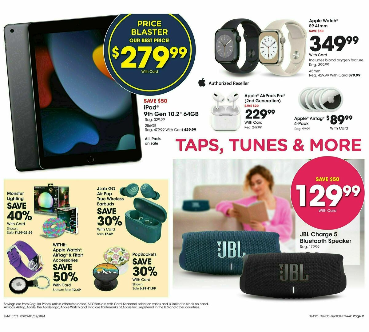 Fred Meyer General Merchandise Weekly Ad from March 27