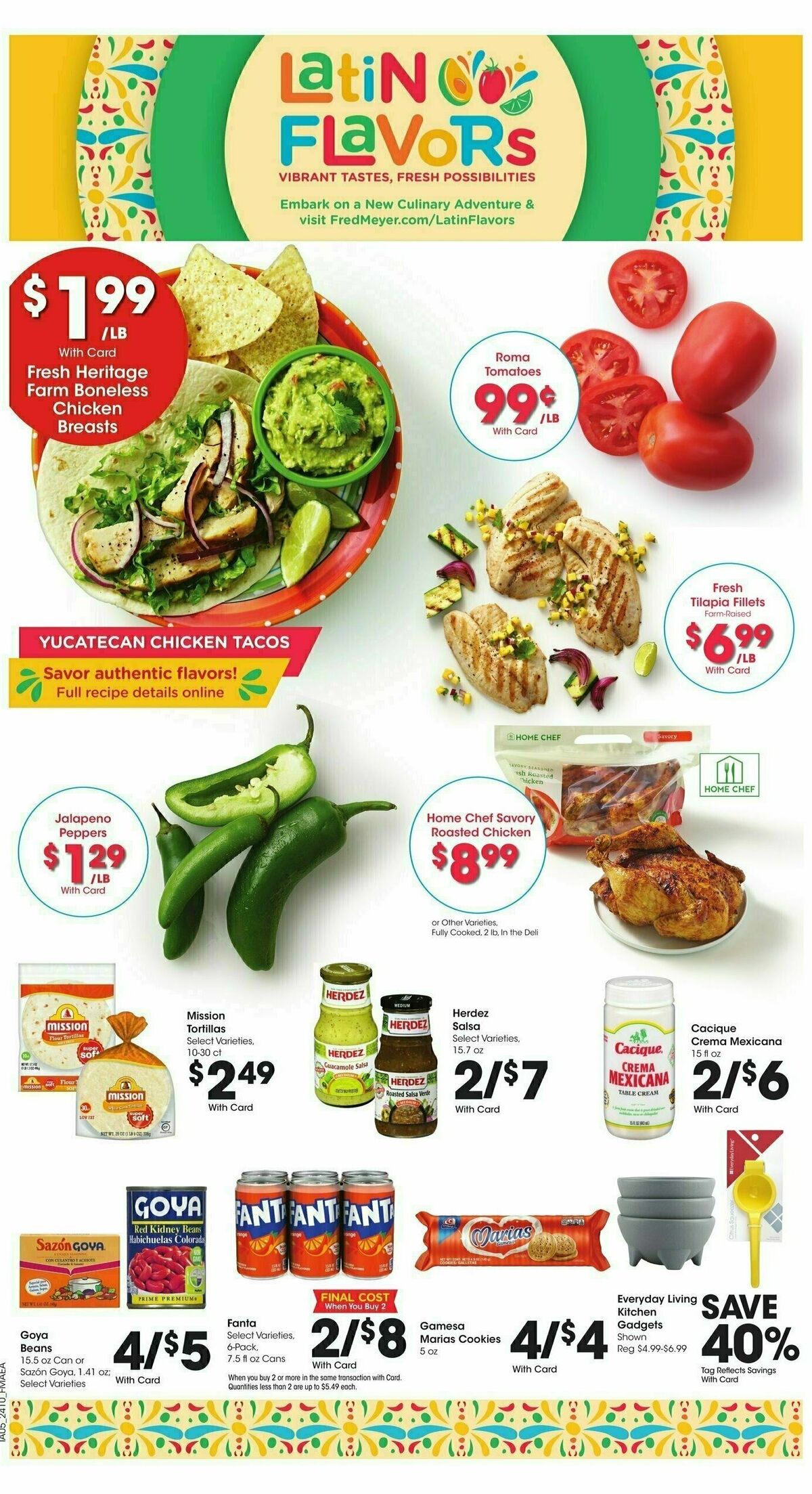 Fred Meyer Weekly Ad from April 10
