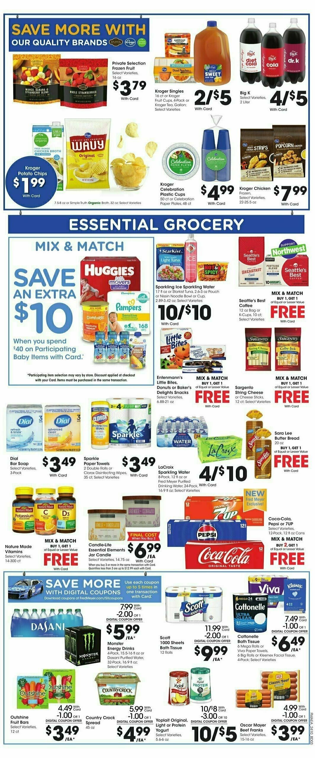 Fred Meyer Weekly Ad from April 10