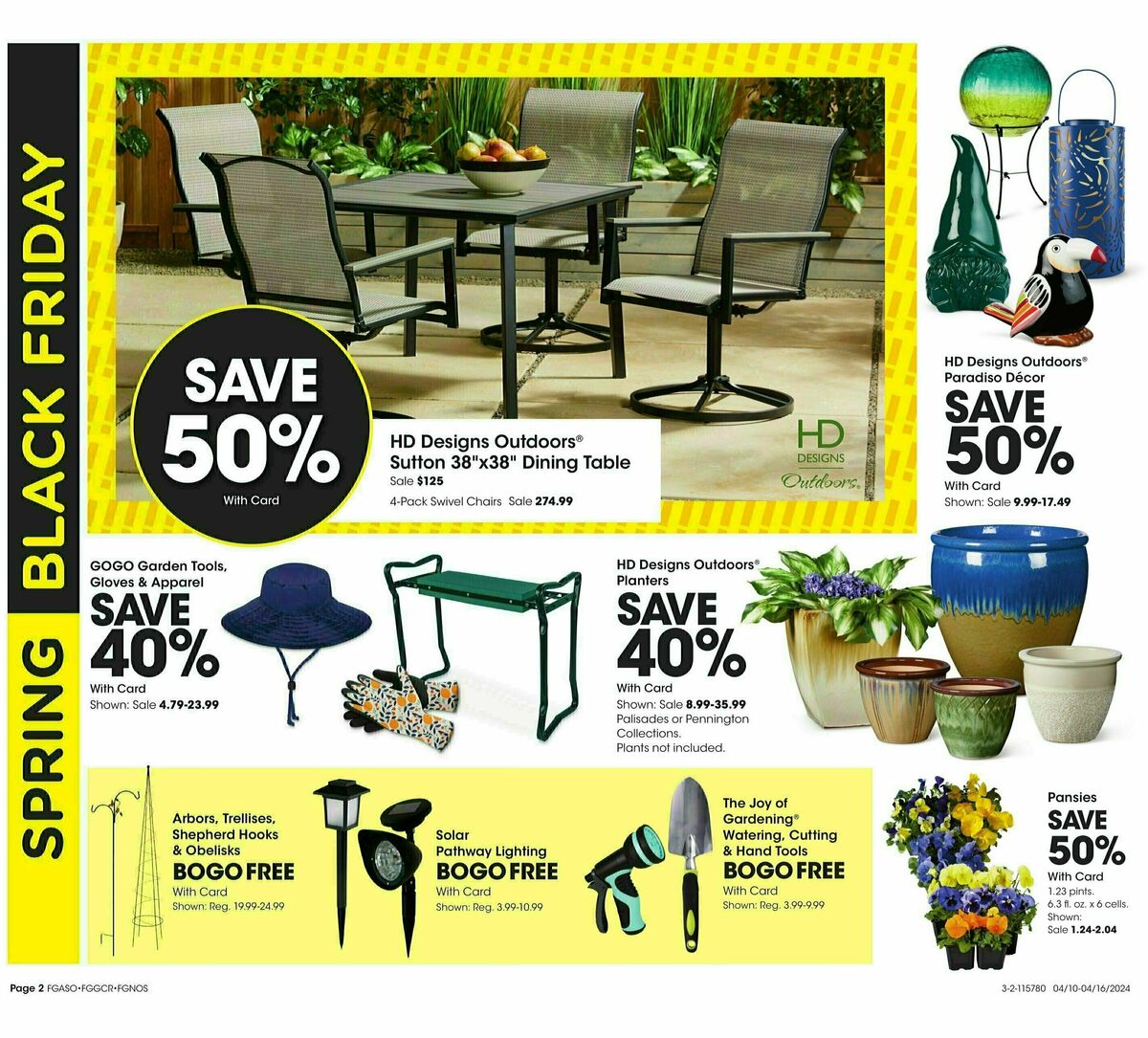 Fred Meyer Garden Center Weekly Ad from April 10