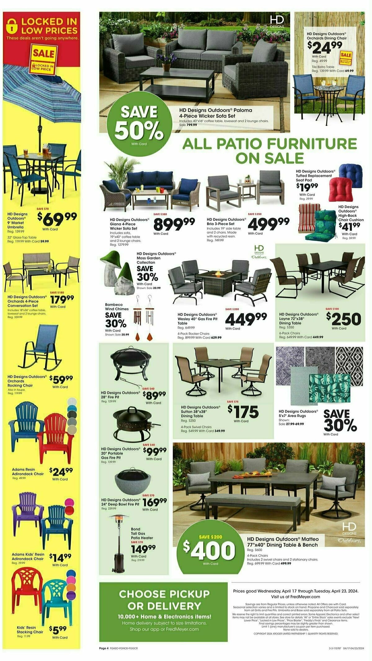 Fred Meyer Garden Center Weekly Ad from April 17