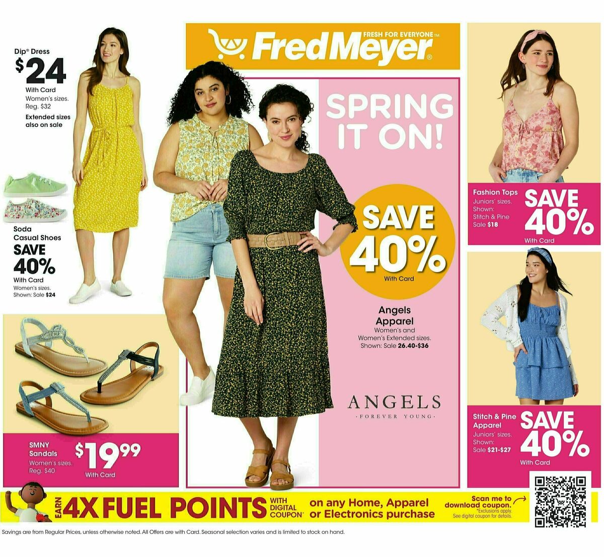 Fred Meyer General Merchandise Weekly Ad from April 17