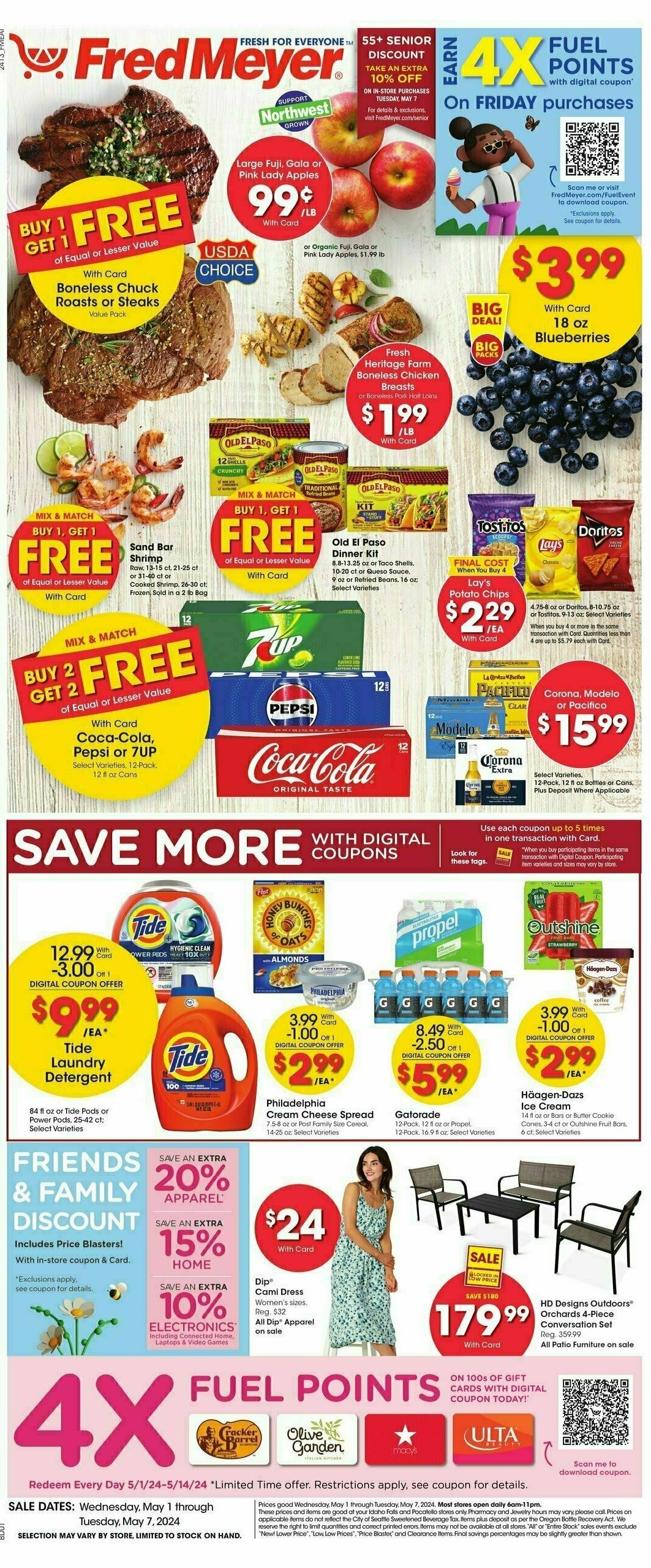 Fred Meyer Weekly Ad from May 1