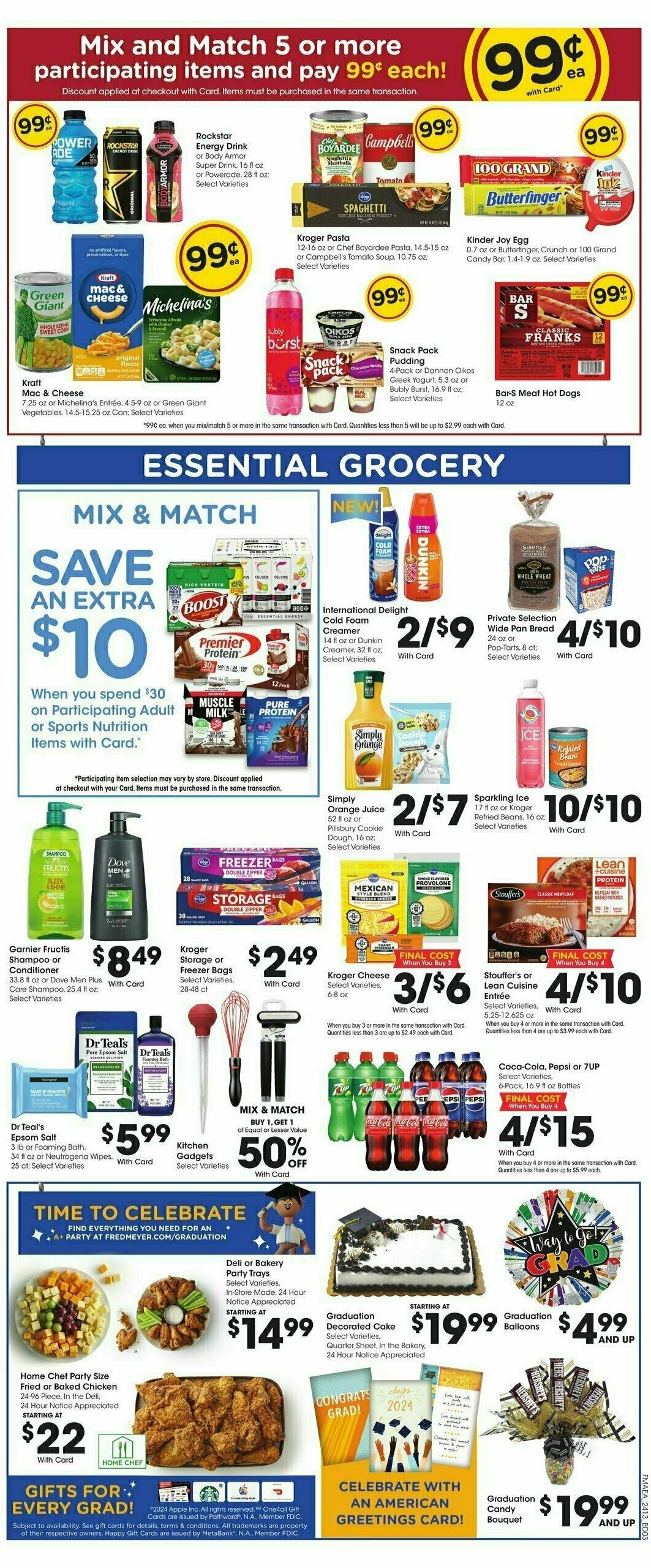 Fred Meyer Weekly Ad from May 1