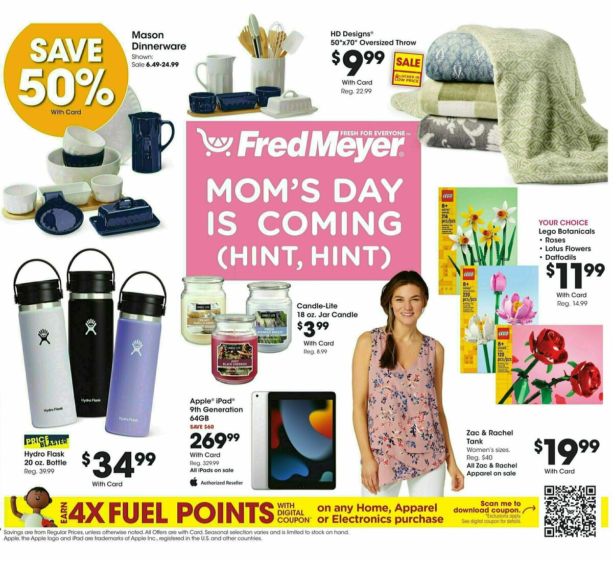 Fred Meyer Moms Day Weekly Ad from May 8