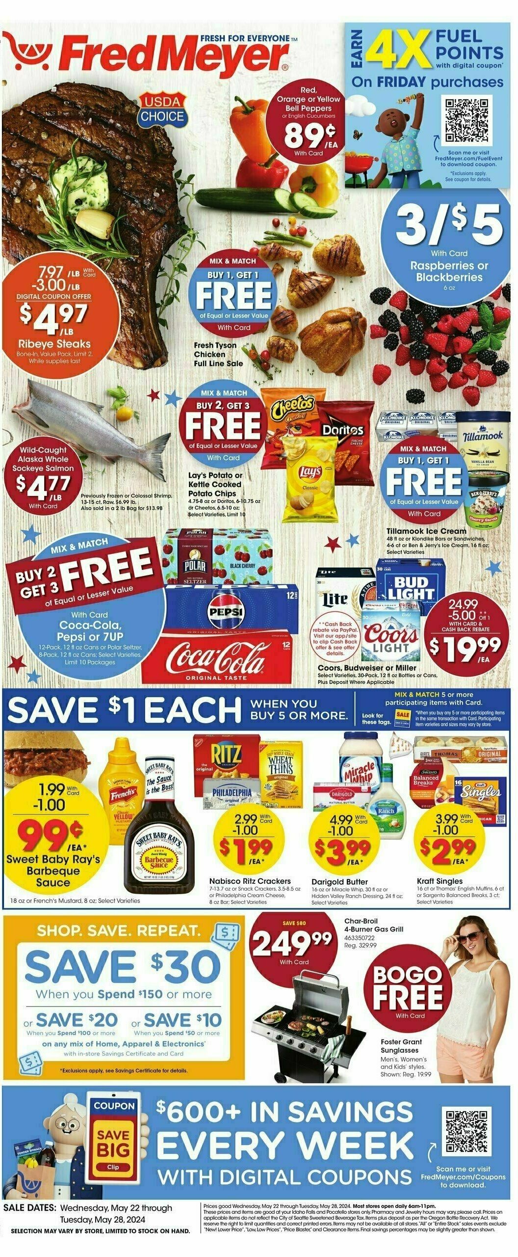 Fred Meyer Weekly Ad from May 22
