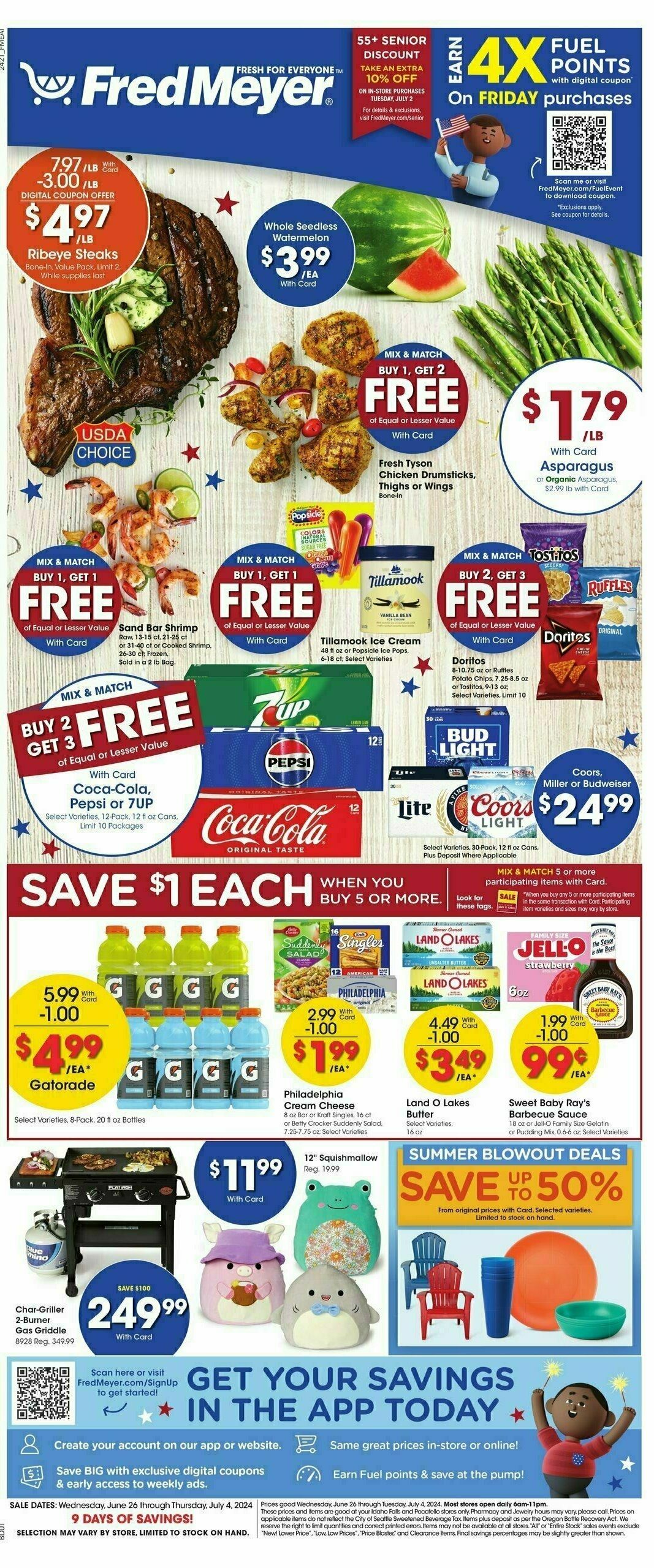 Fred Meyer Weekly Ad from June 26