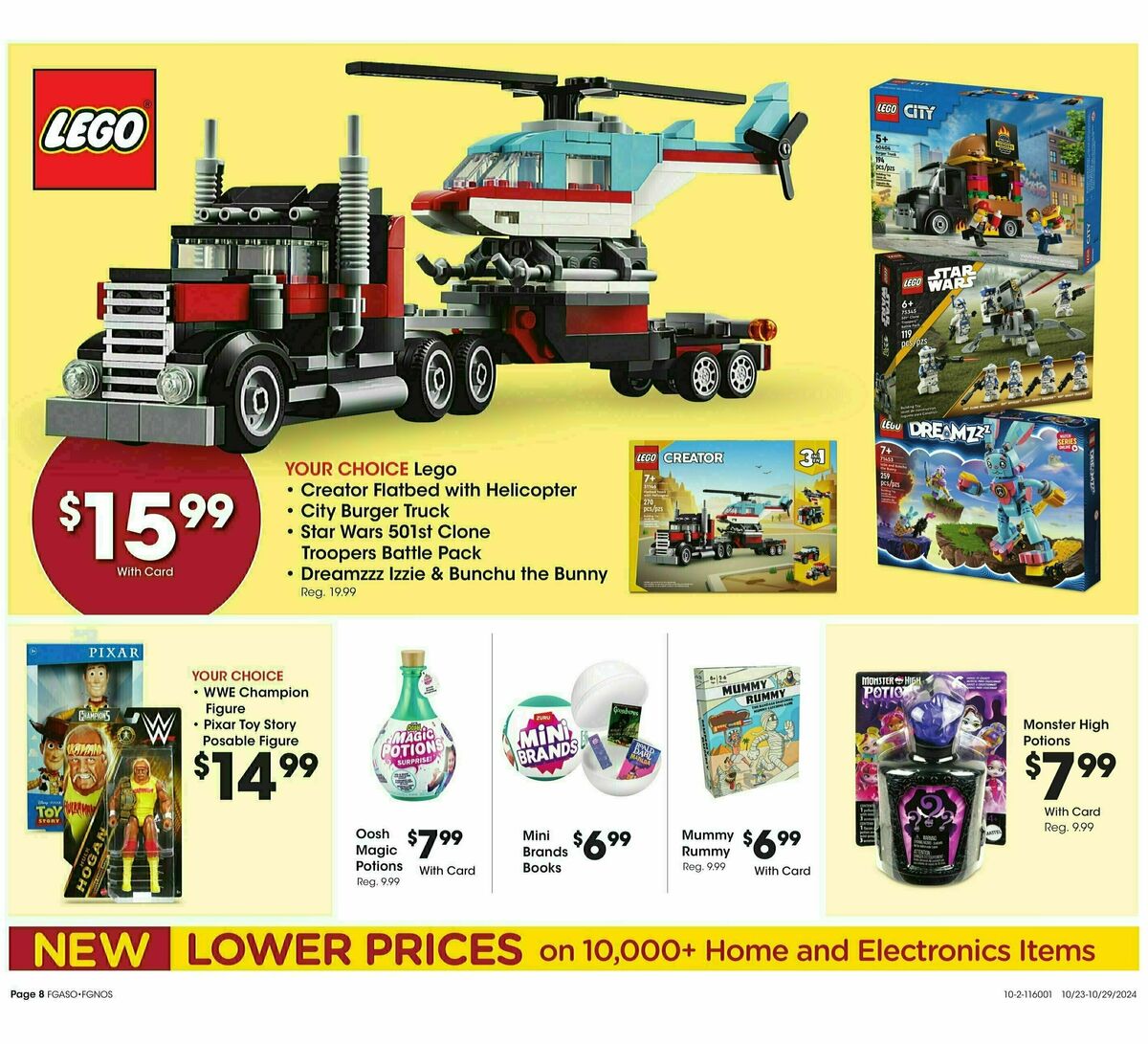 Fred Meyer Home & Apparel Weekly Ad from October 23
