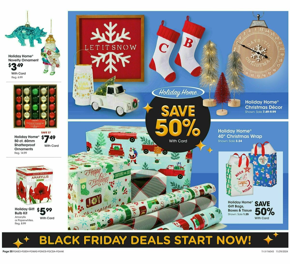 Fred Meyer Black Friday Weekly Ad from November 29
