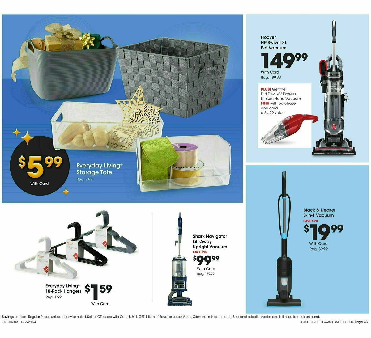 Fred Meyer Black Friday Weekly Ad from November 29