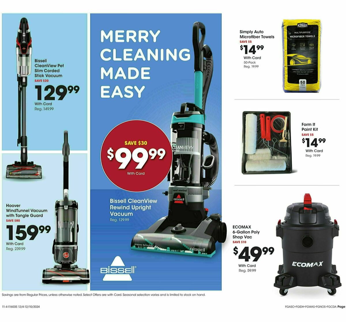 Fred Meyer Home & Apparel Weekly Ad from December 4
