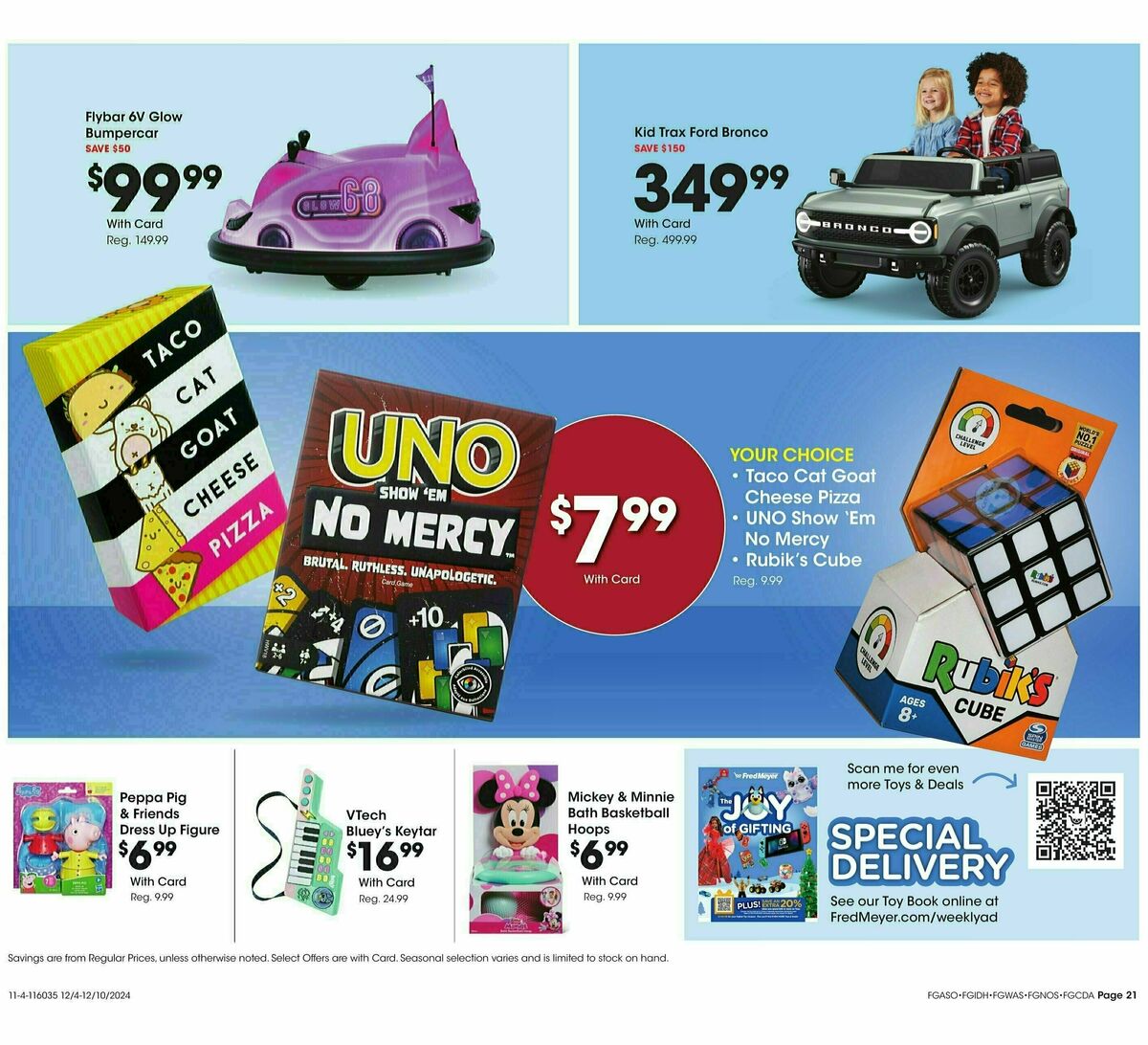 Fred Meyer Home & Apparel Weekly Ad from December 4