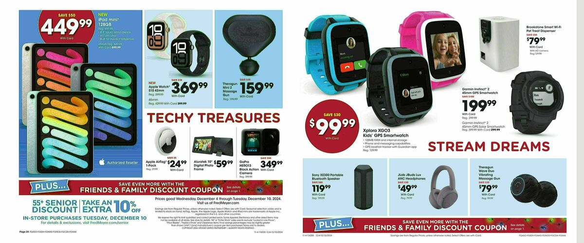 Fred Meyer Home & Apparel Weekly Ad from December 4