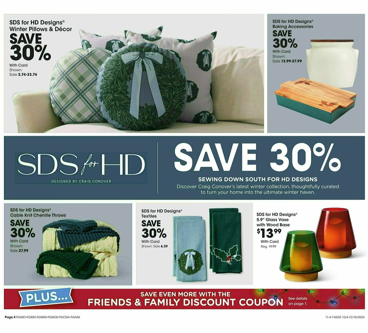 Fred Meyer Home & Apparel Weekly Ad from December 4