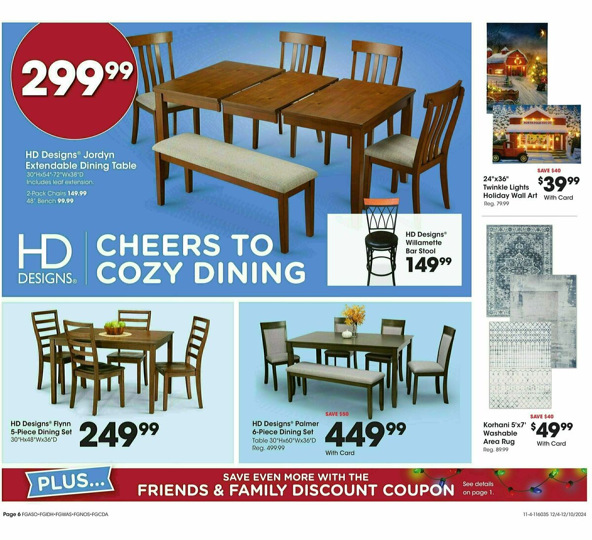 Fred Meyer Home & Apparel Weekly Ad from December 4