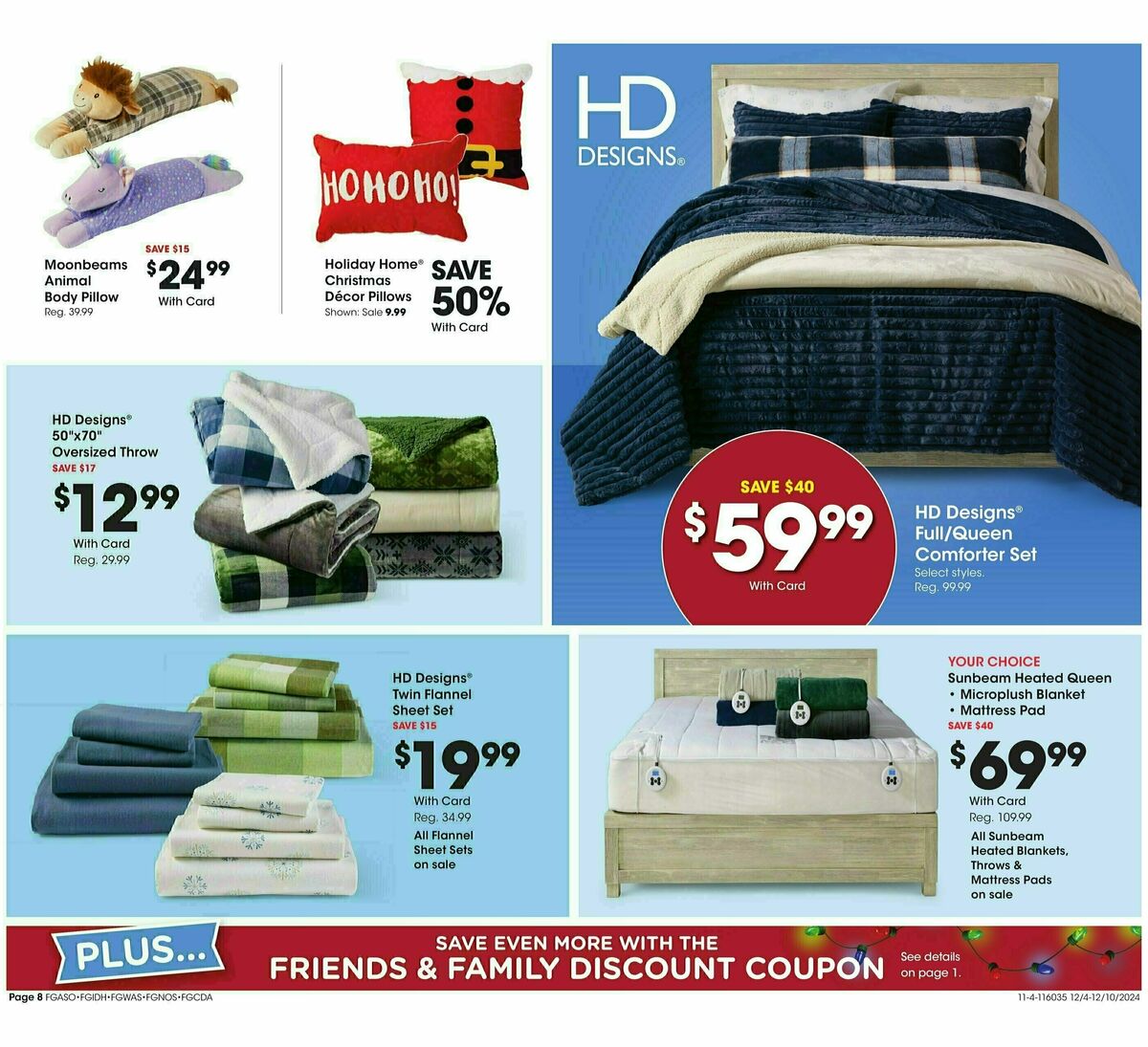 Fred Meyer Home & Apparel Weekly Ad from December 4