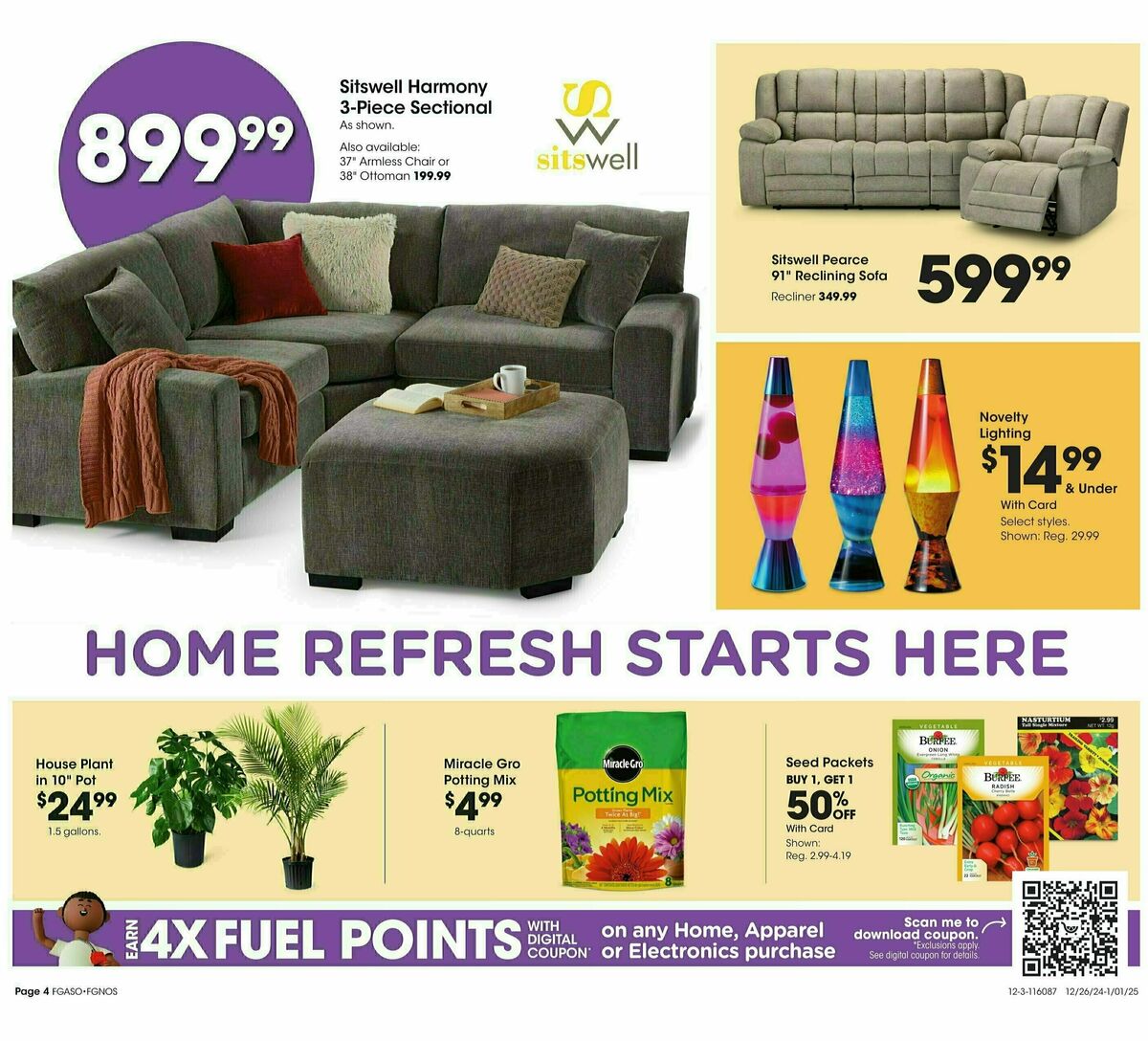 Fred Meyer Home & Apparel Weekly Ad from December 26
