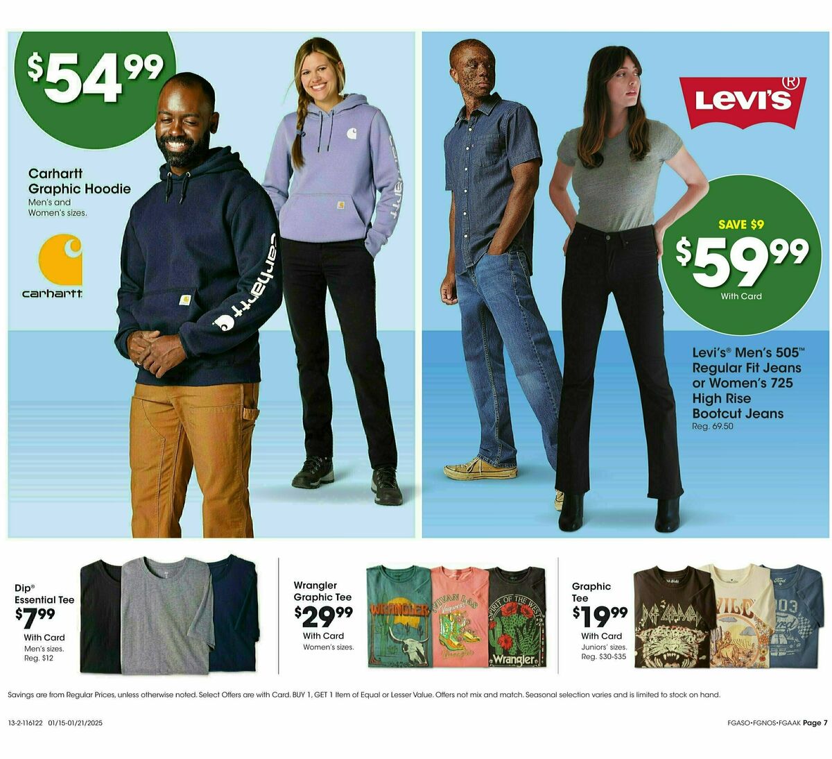 Fred Meyer Home & Apparel Weekly Ad from January 15