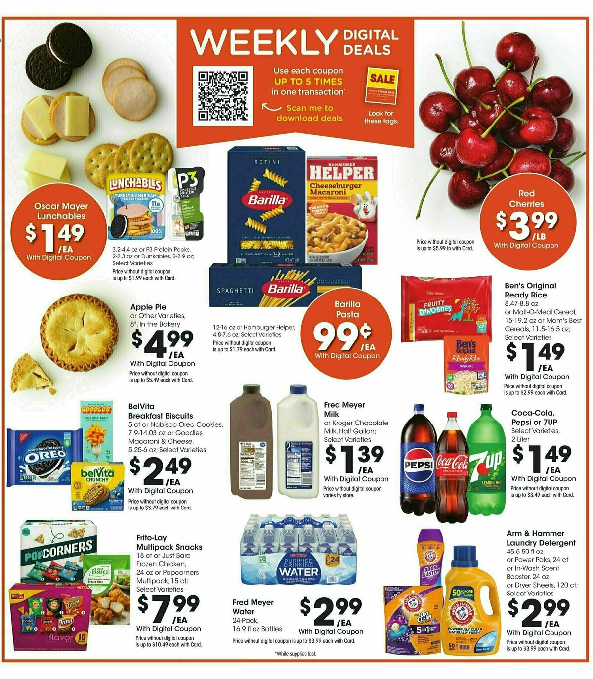 Fred Meyer Weekly Ad from January 22