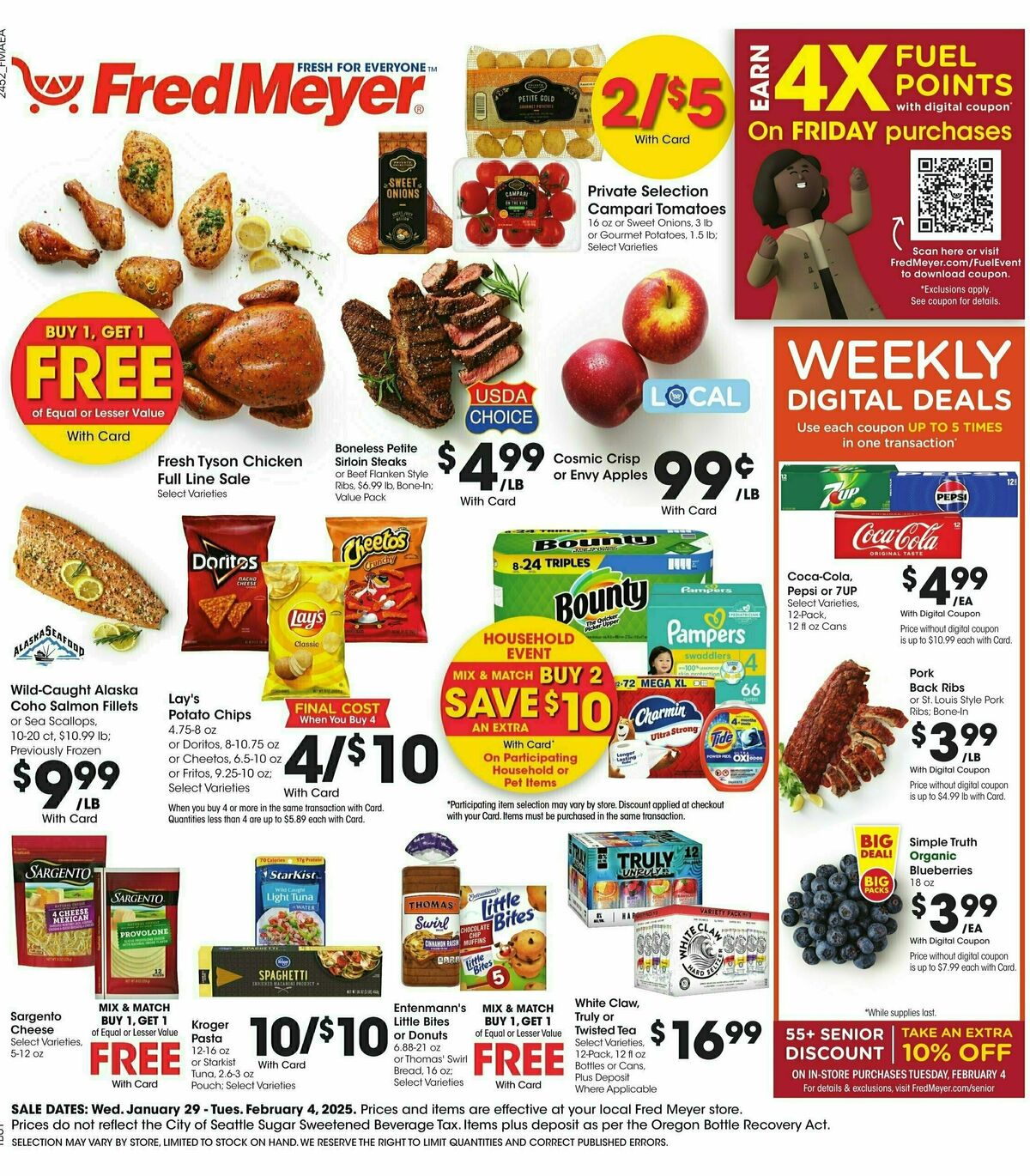 Fred Meyer Weekly Ad from January 29
