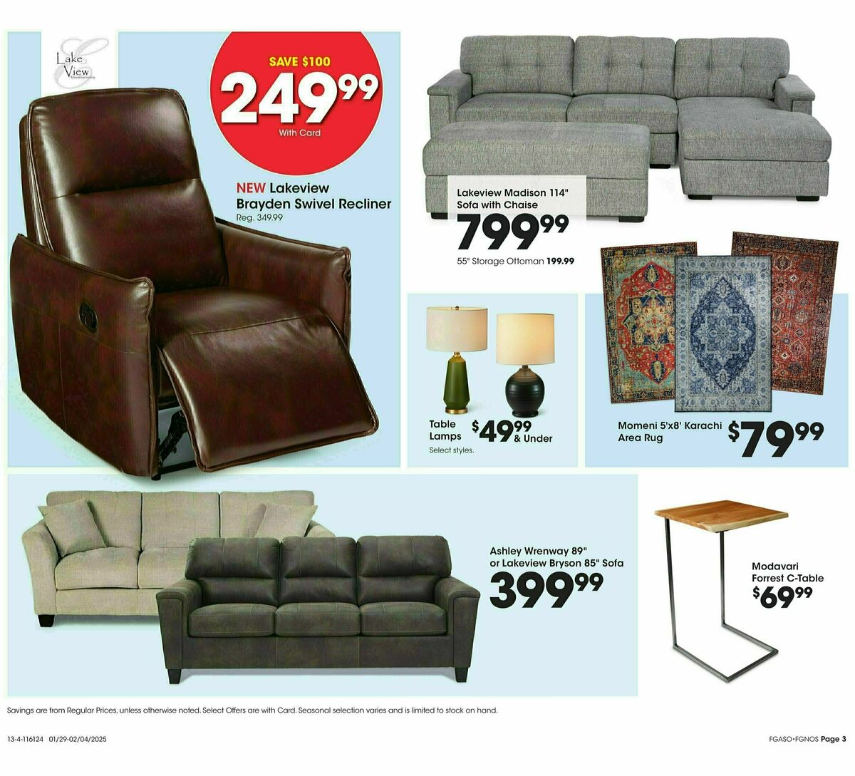 Fred Meyer Home & Apparel Weekly Ad from January 29