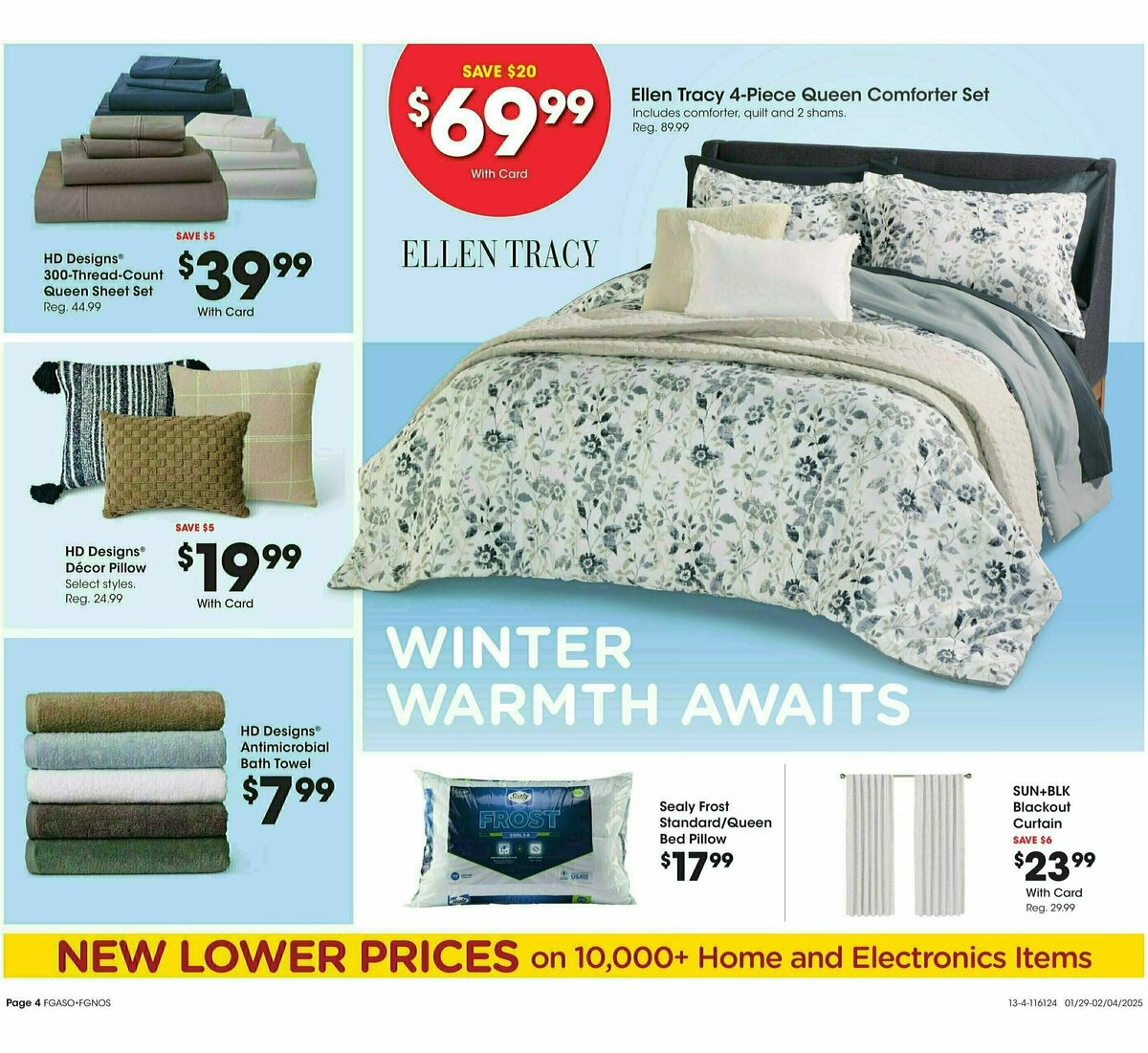 Fred Meyer Home & Apparel Weekly Ad from January 29